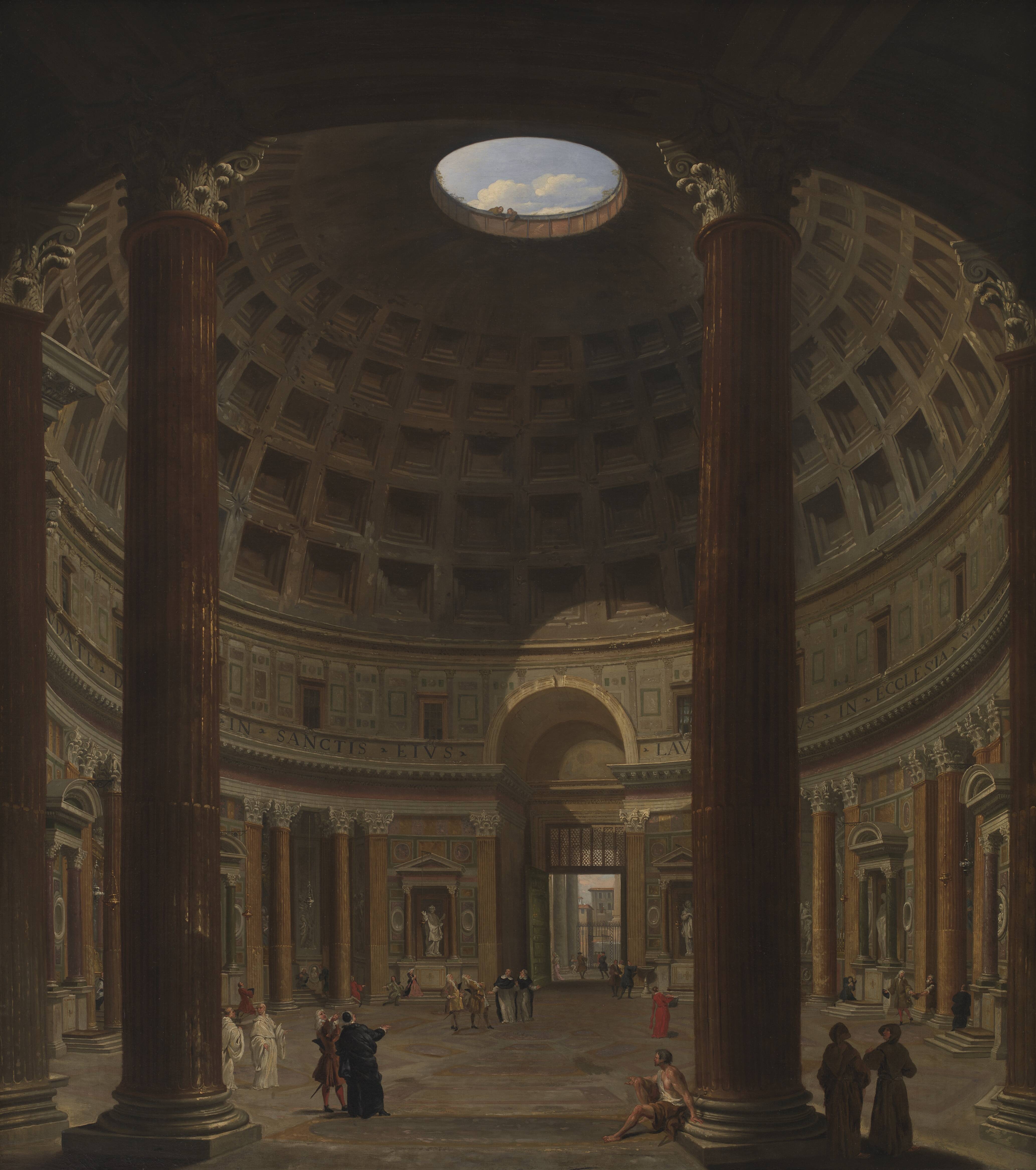 Interior of the Pantheon, Rome