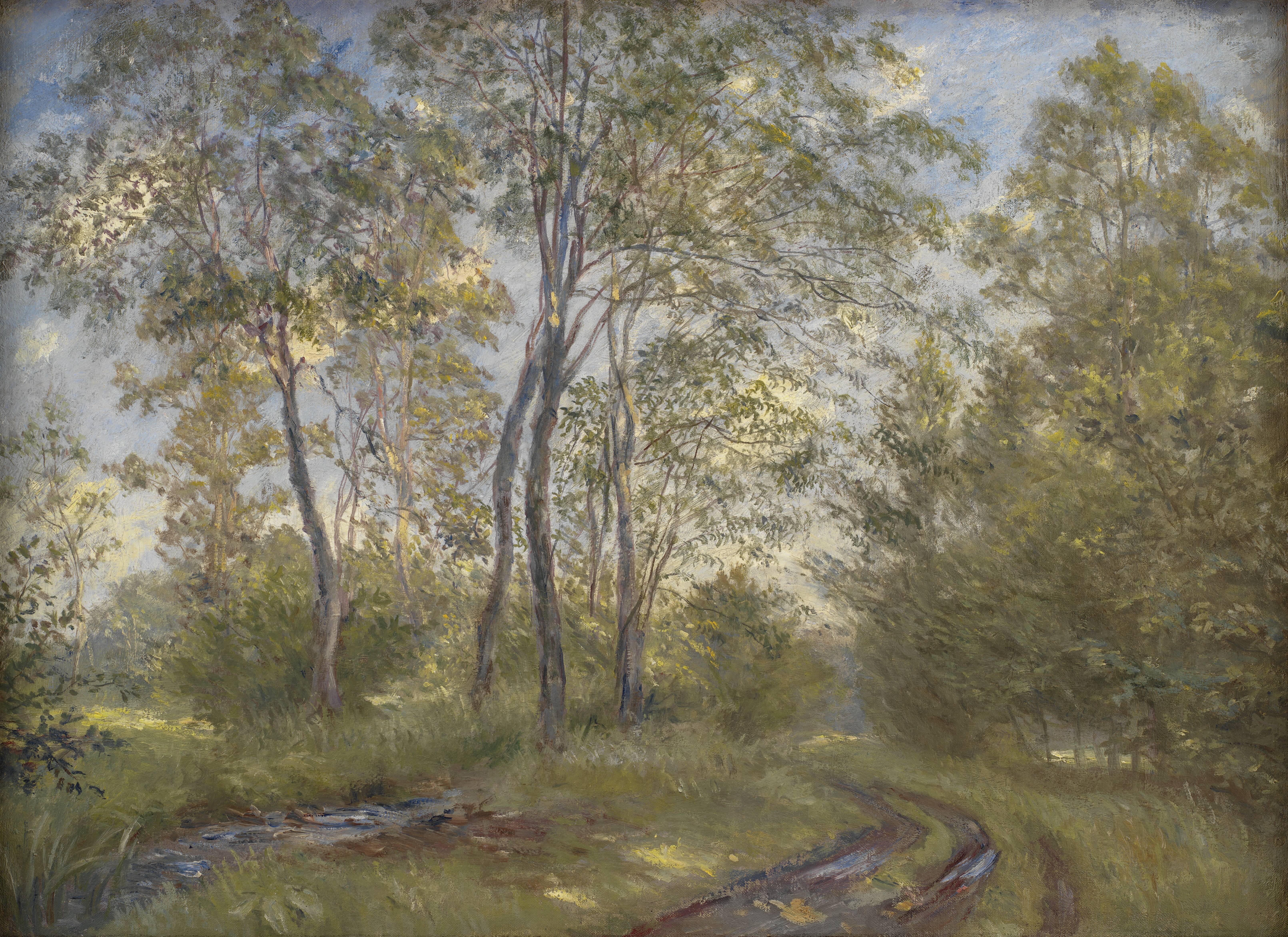 A River near Meilgård Manor, Jutland