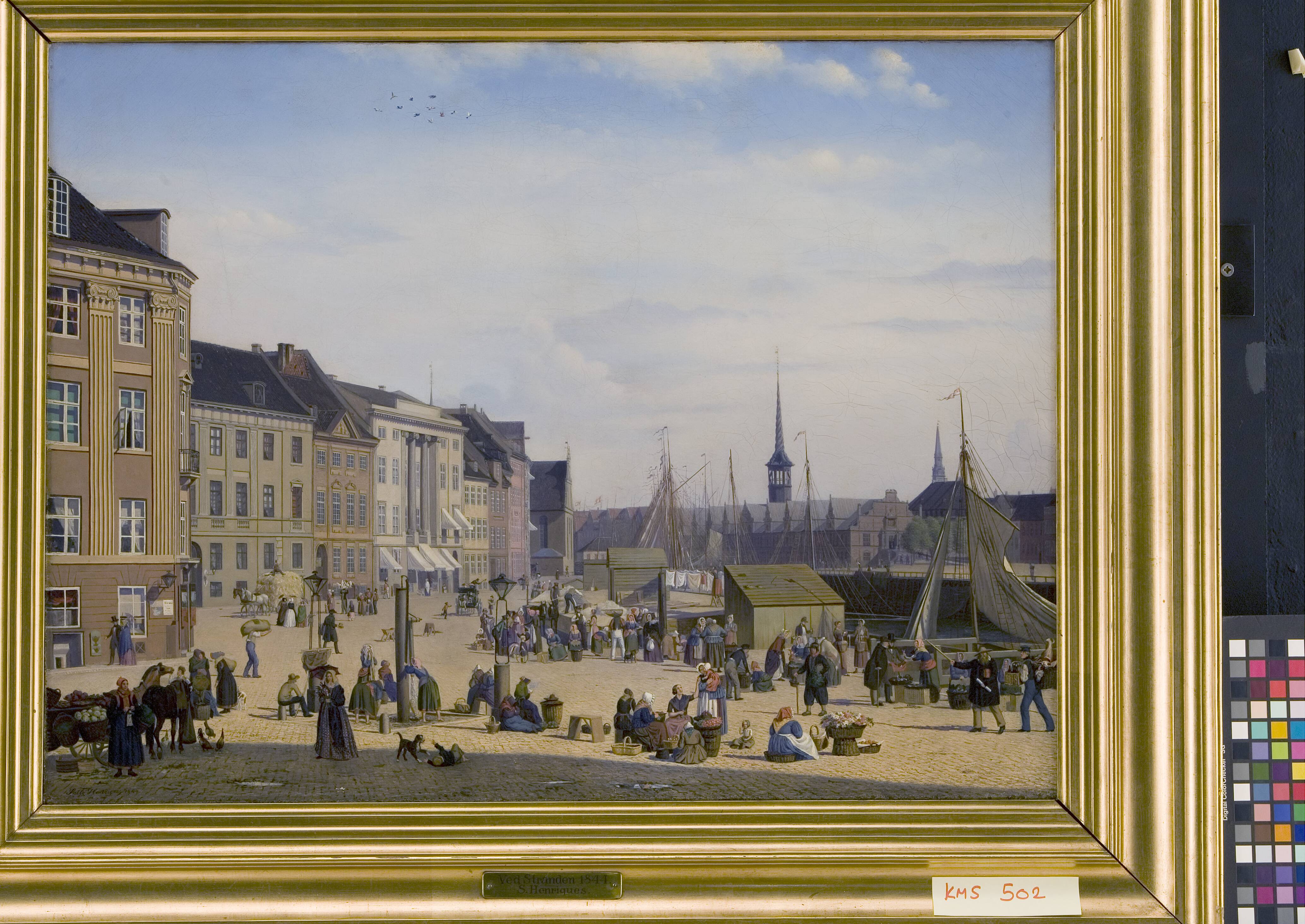 Højbro Plads, a Market Place in Copenhagen