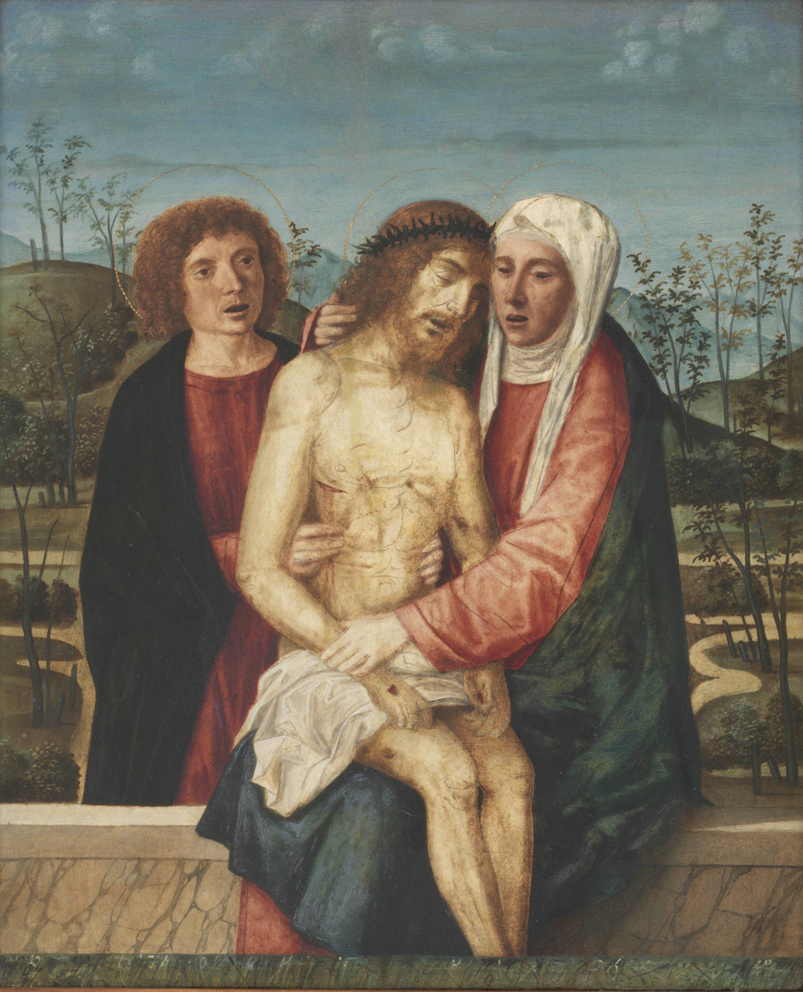 Pietà with Virgin and St. John
