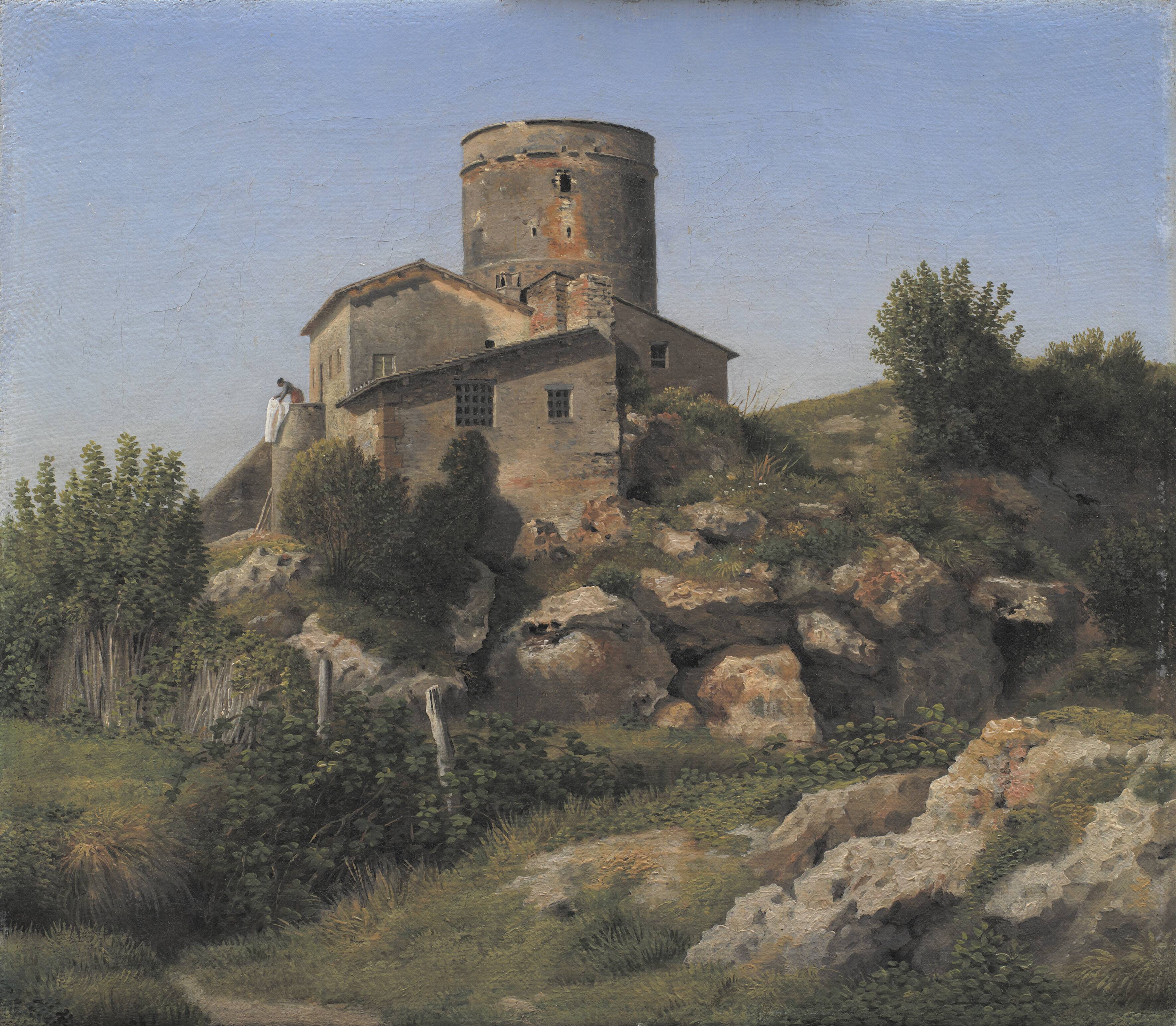 A Building near Tor di Quinto outside Rome