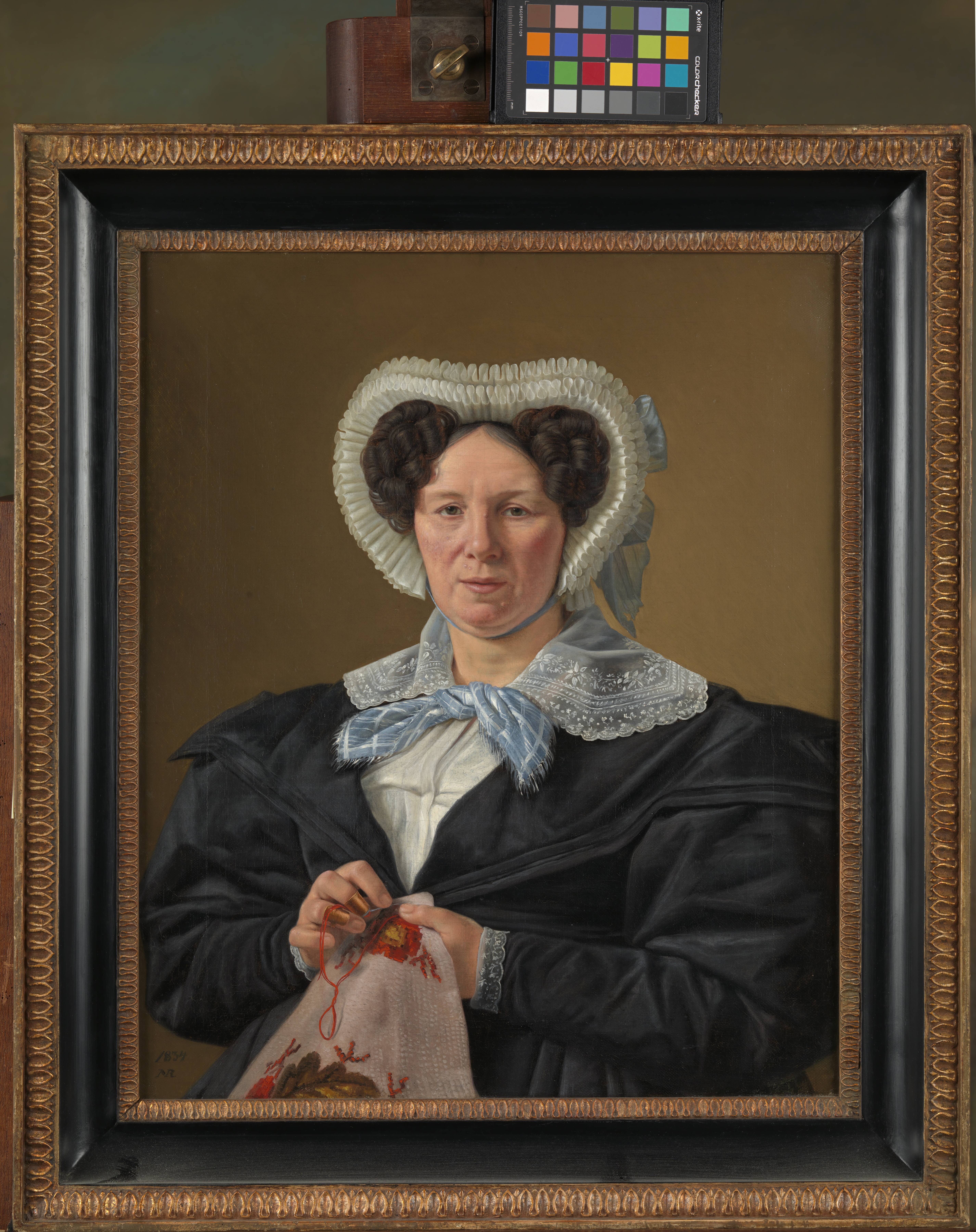 The Artist's Mother, Frederikke Eleonore Cathrine Rørbye, née Stockfleth