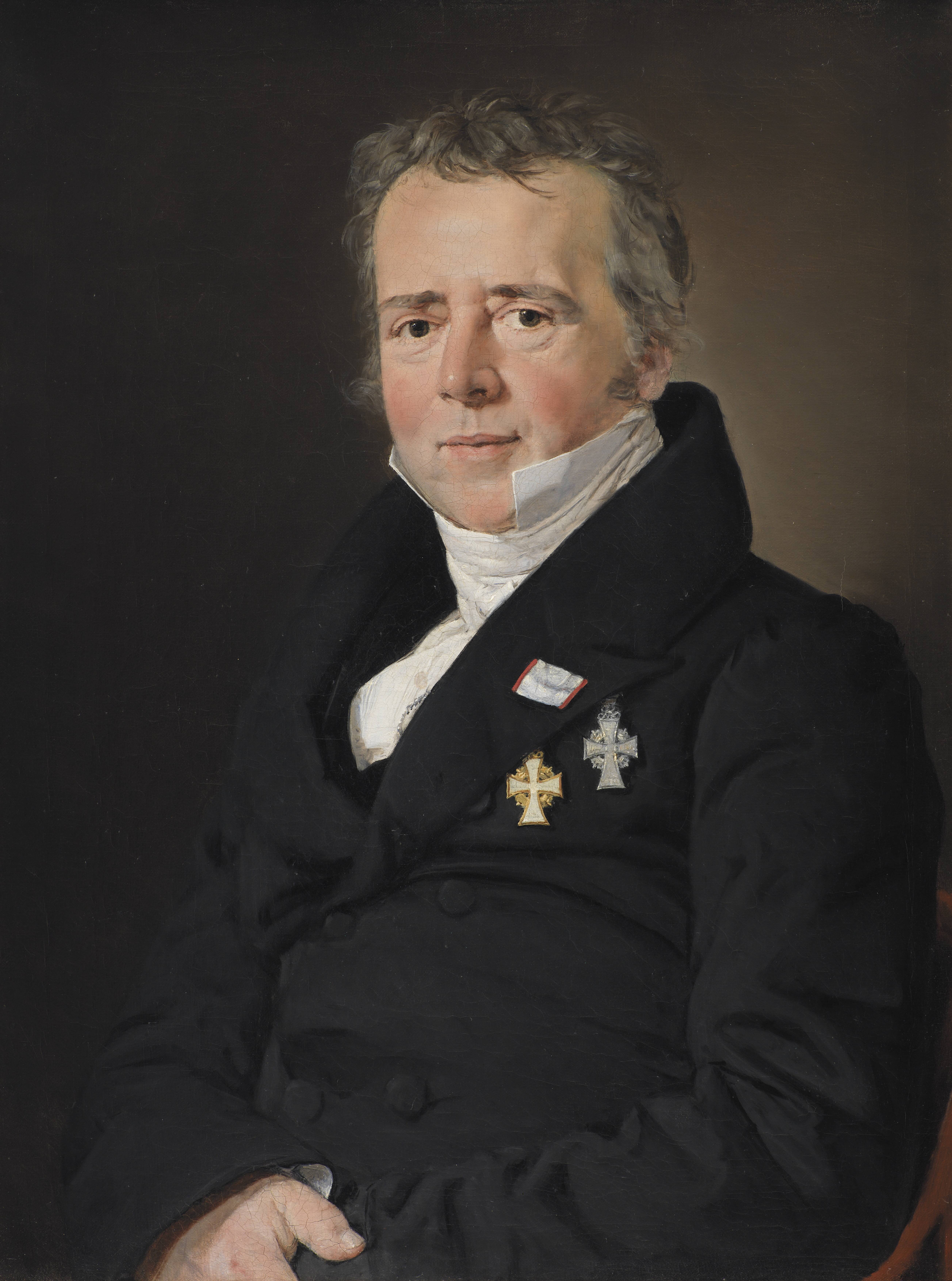Portrait of the Scientist Hans Christian Ørsted