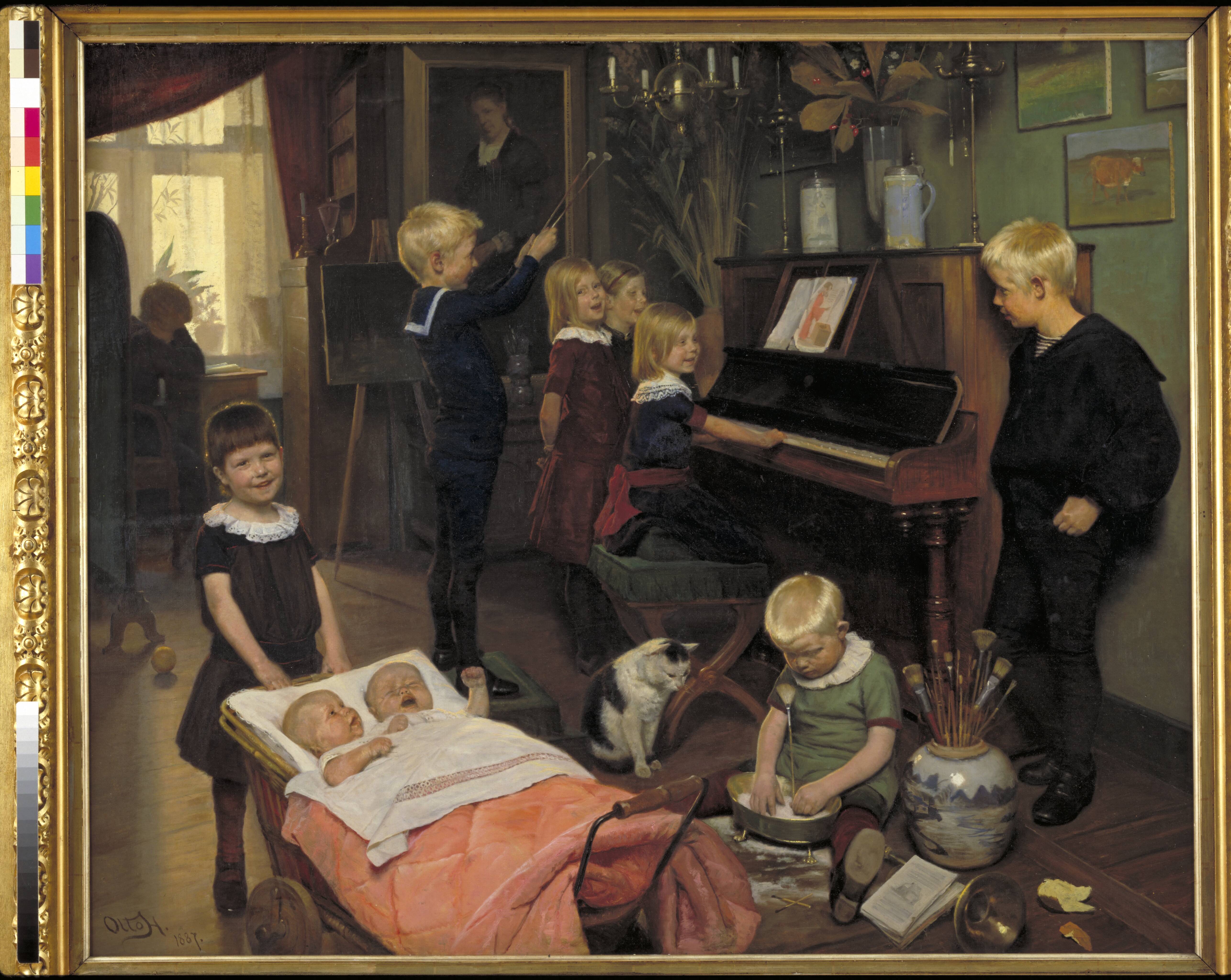 A Concert: The Artist's Children and their Playmates