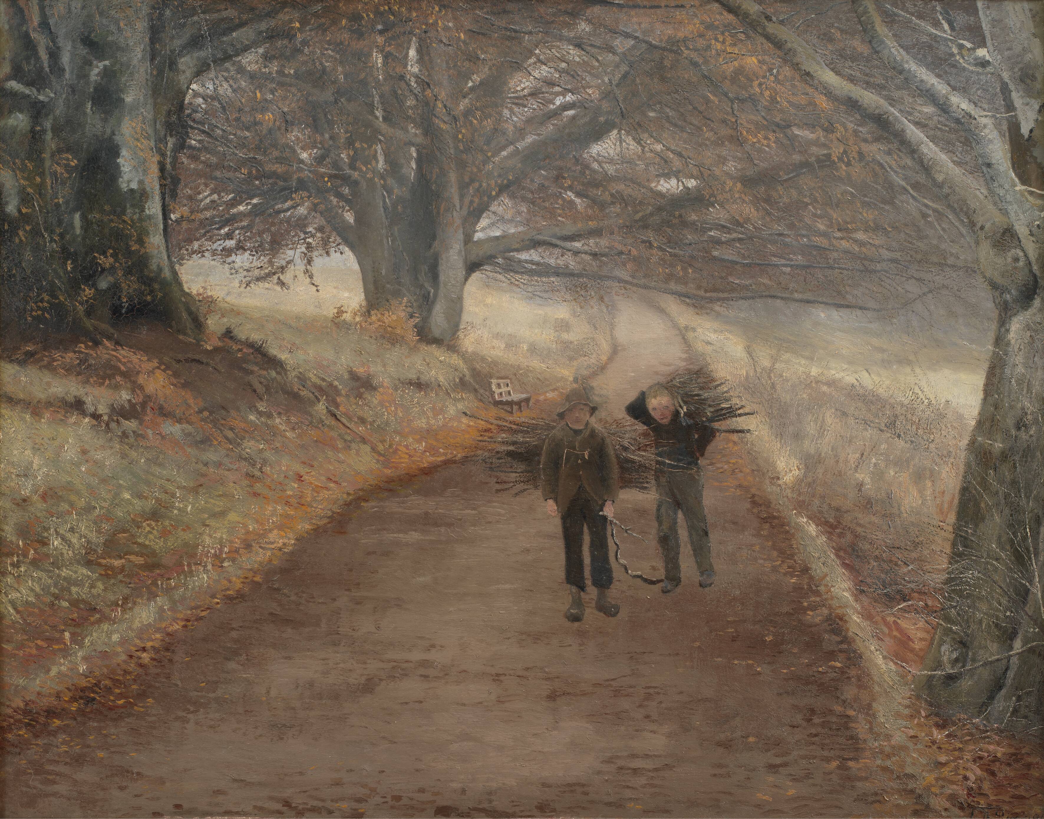 Footpath near Herlufsholm, Zealand