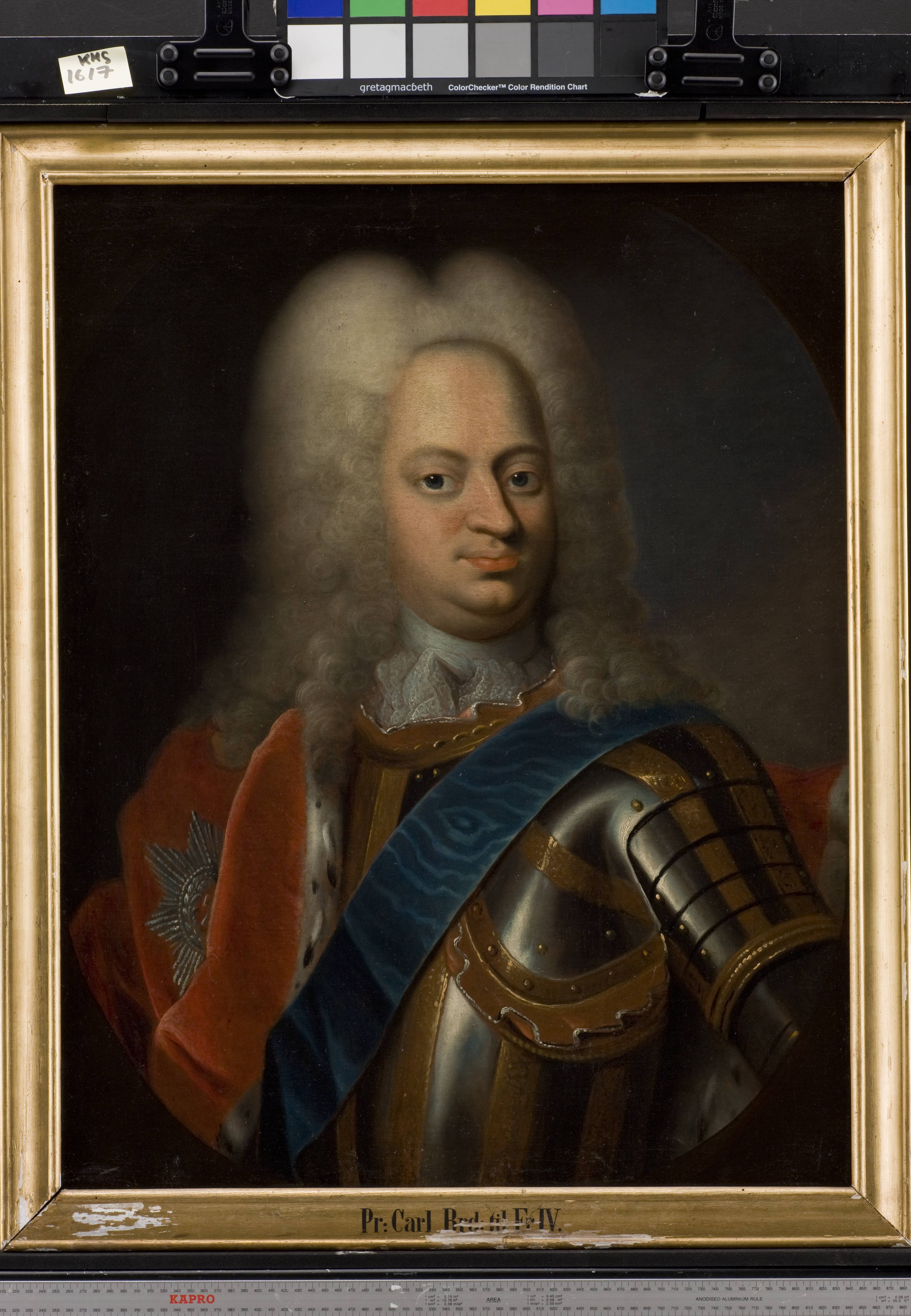 Prins Carl. Frederik IV's broder