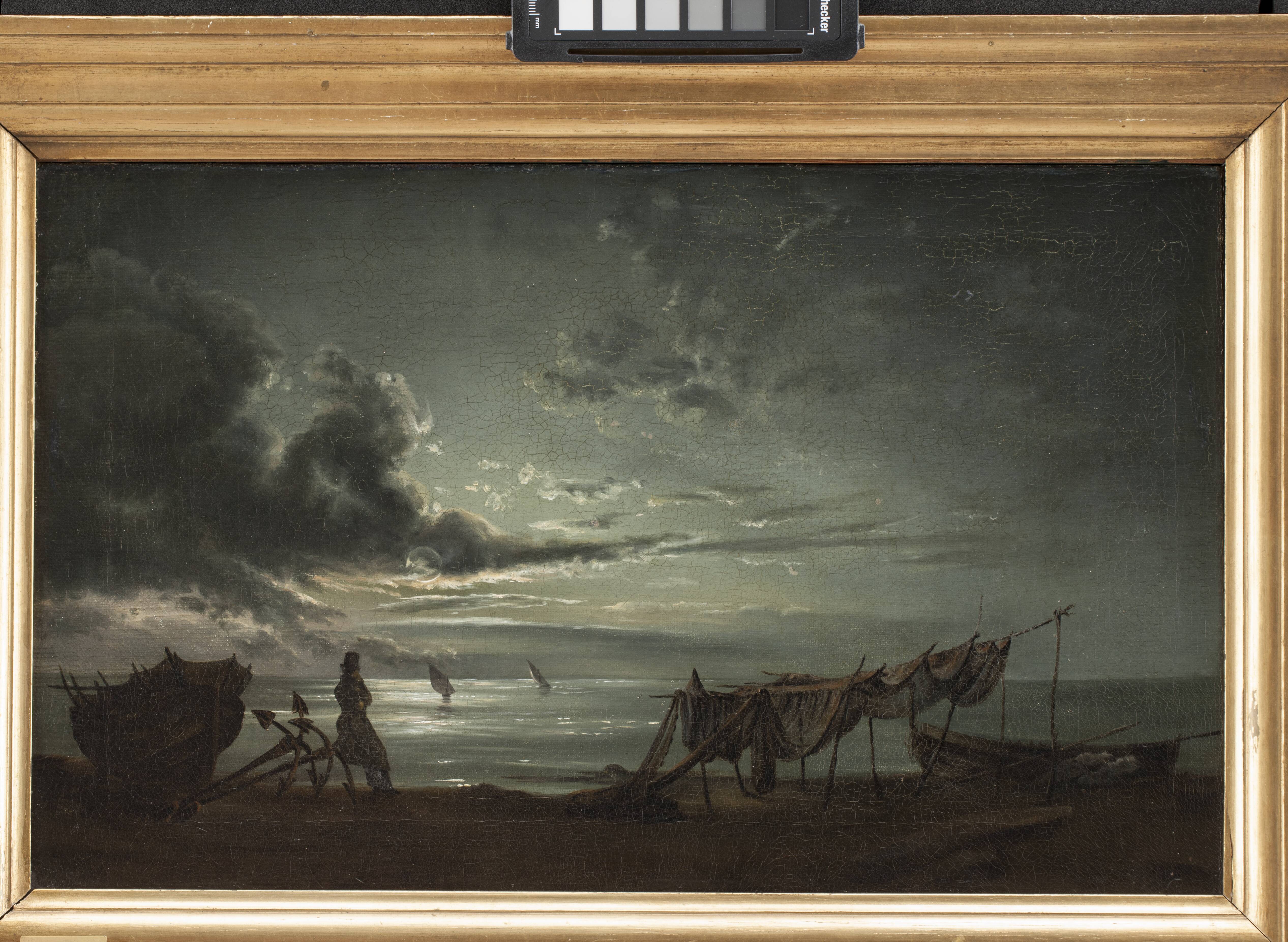 The Gulf of Naples. Moonlight