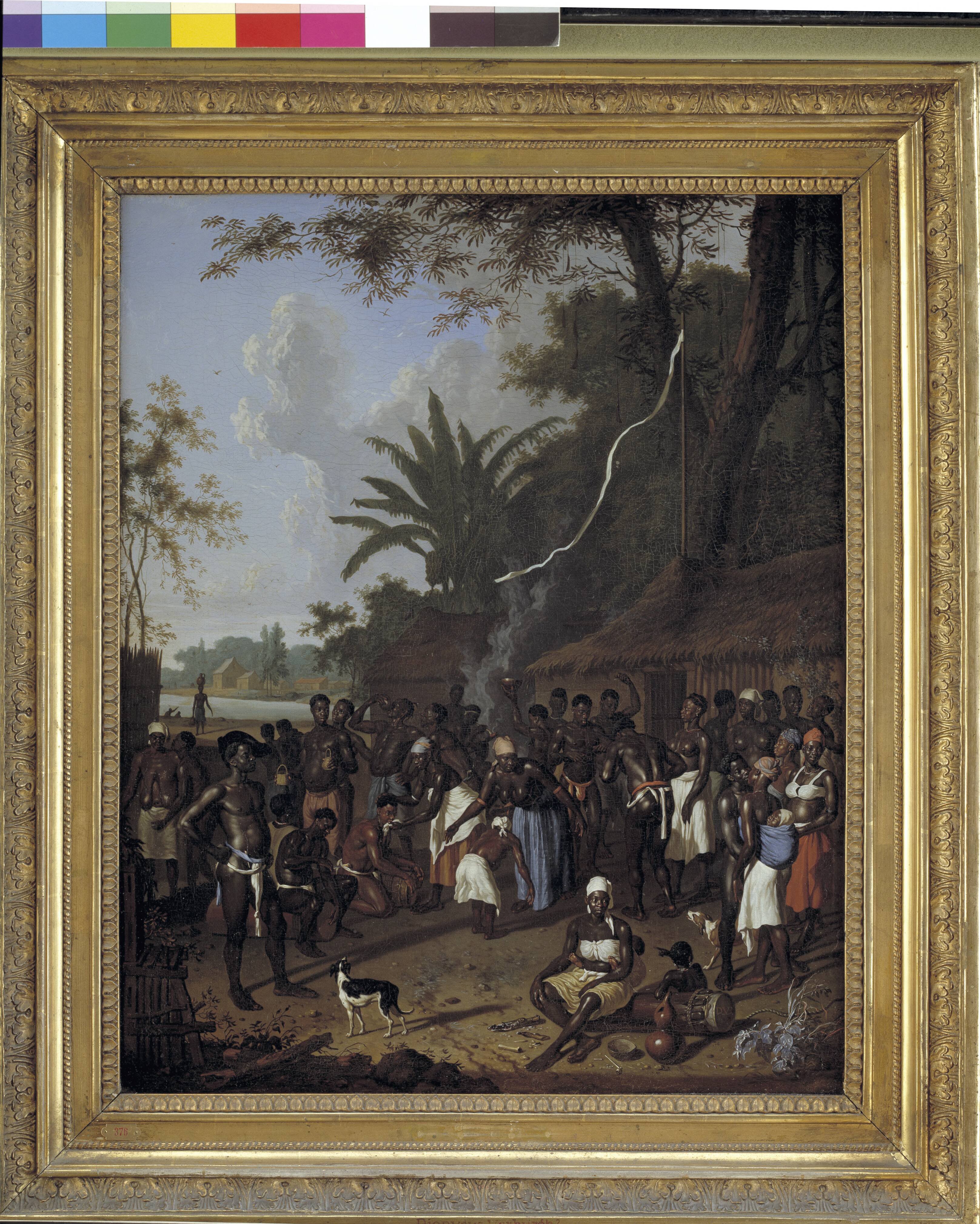 Ritual Slave Party on a Sugar Plantation in Surinam