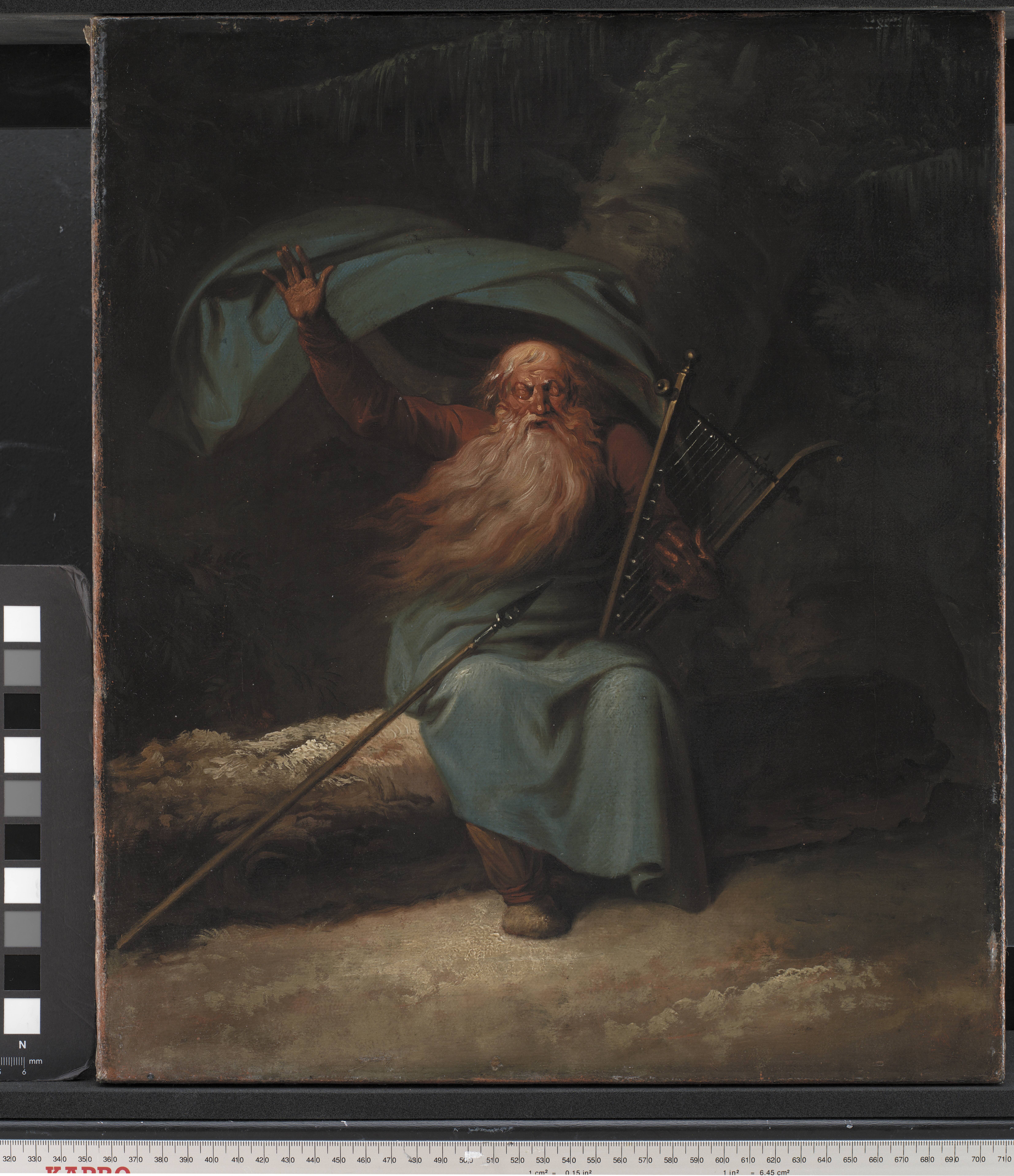 Ossian Singing His Swan Song