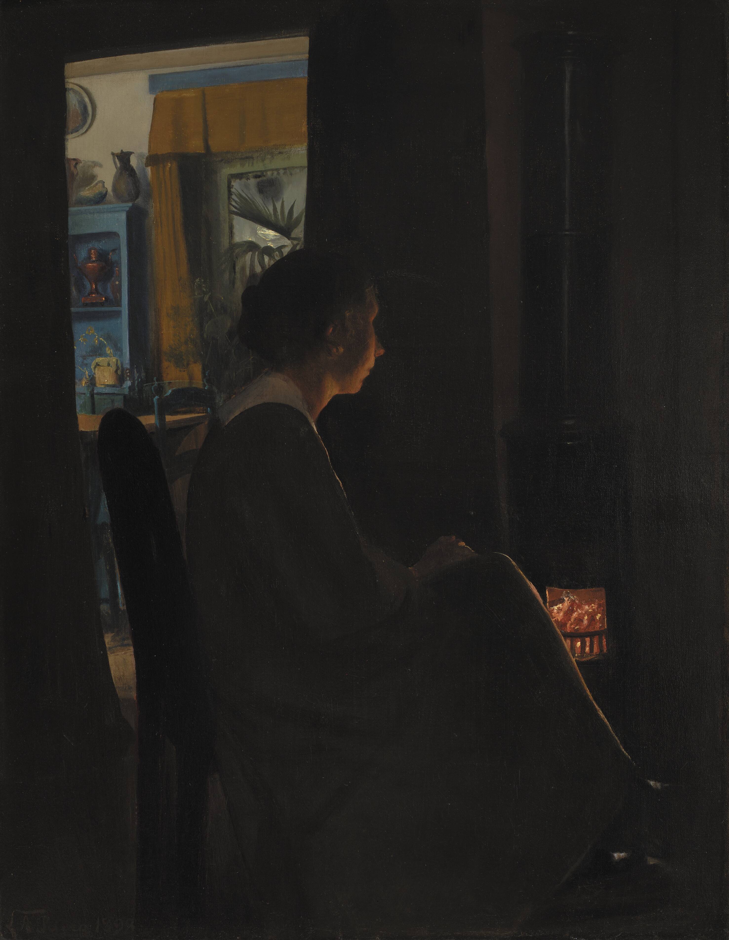 Twilight. The Artist's Wife