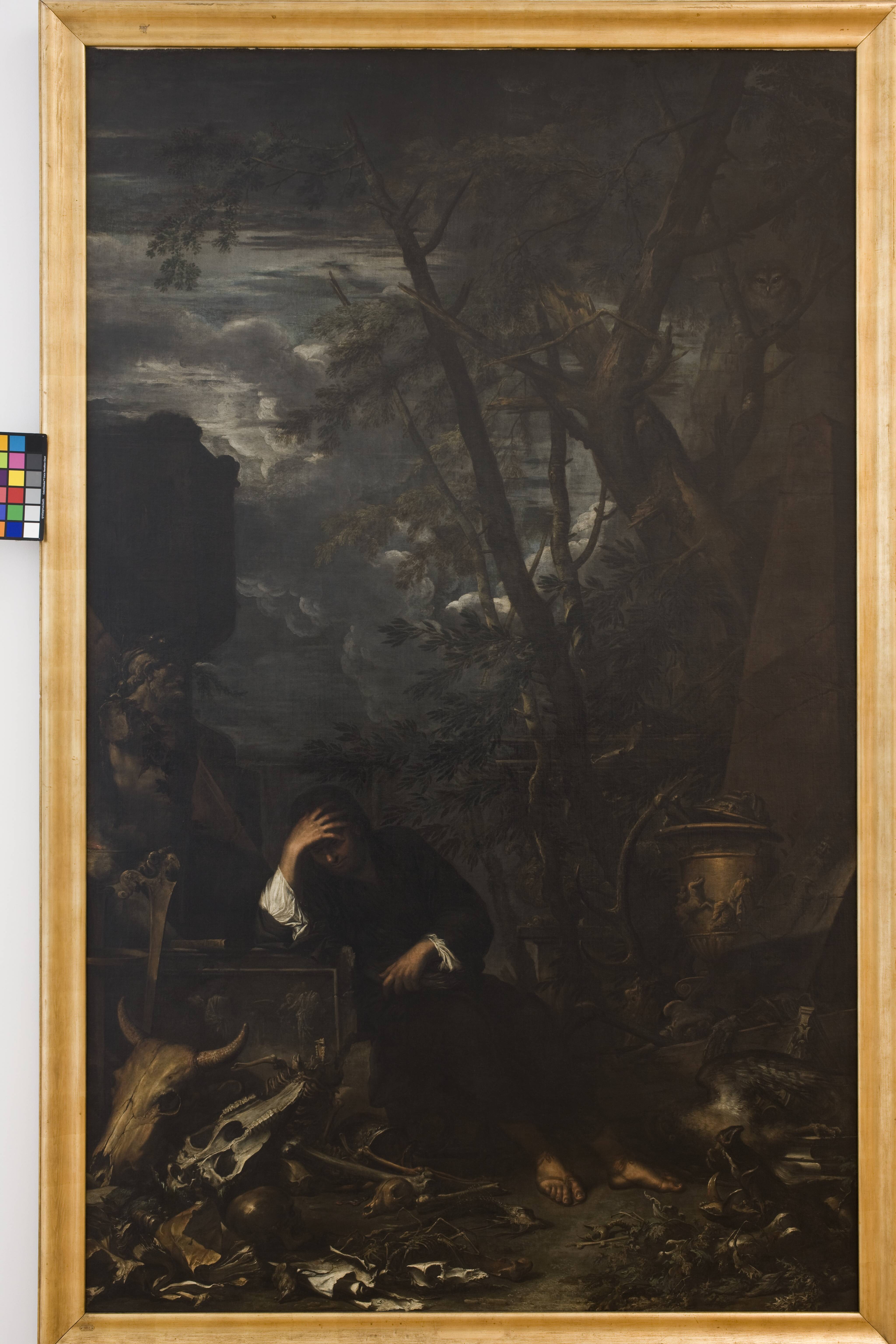 Democritus in Meditation