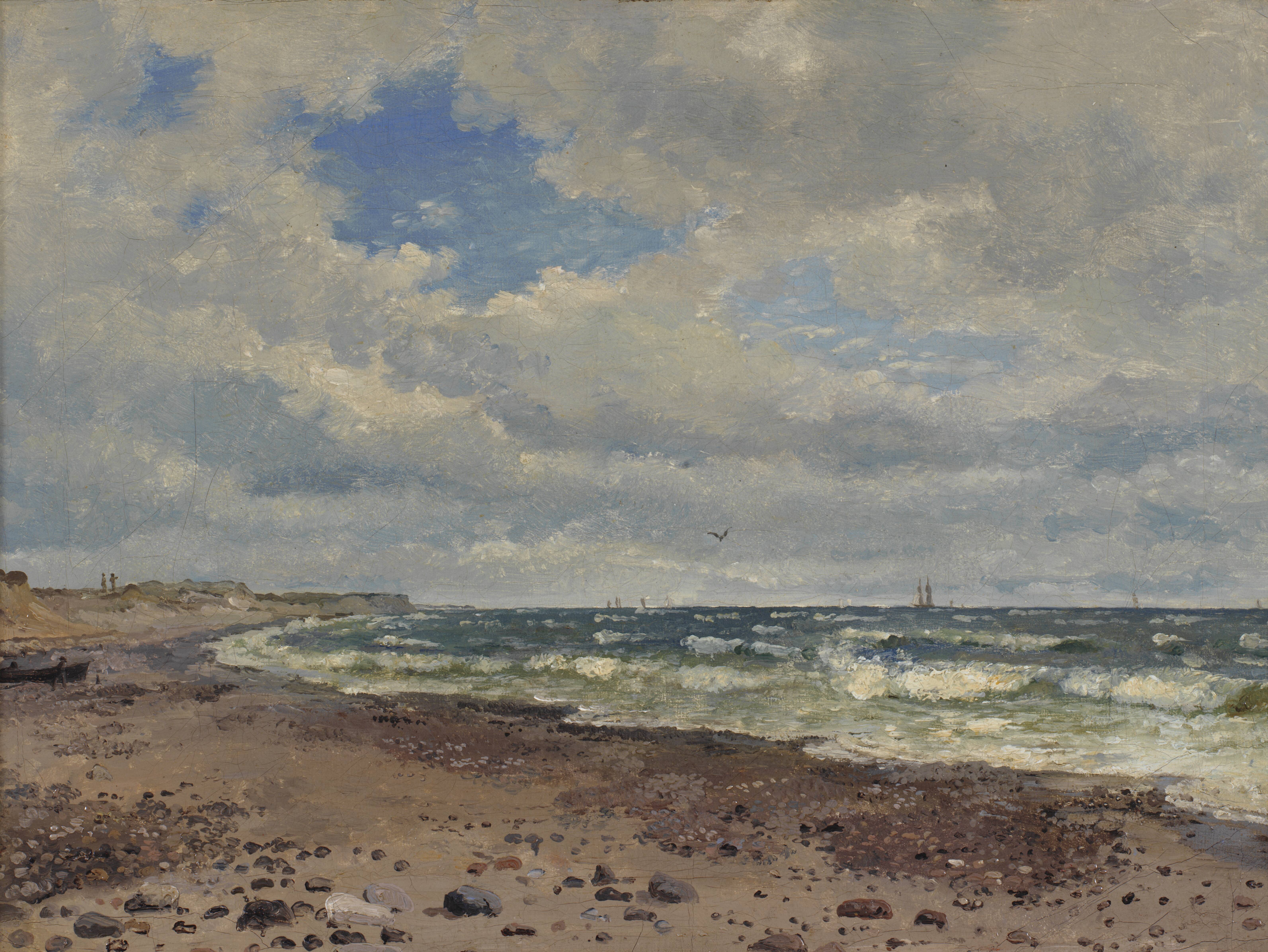 A Beach with Dunes. The West Coast of Jutland