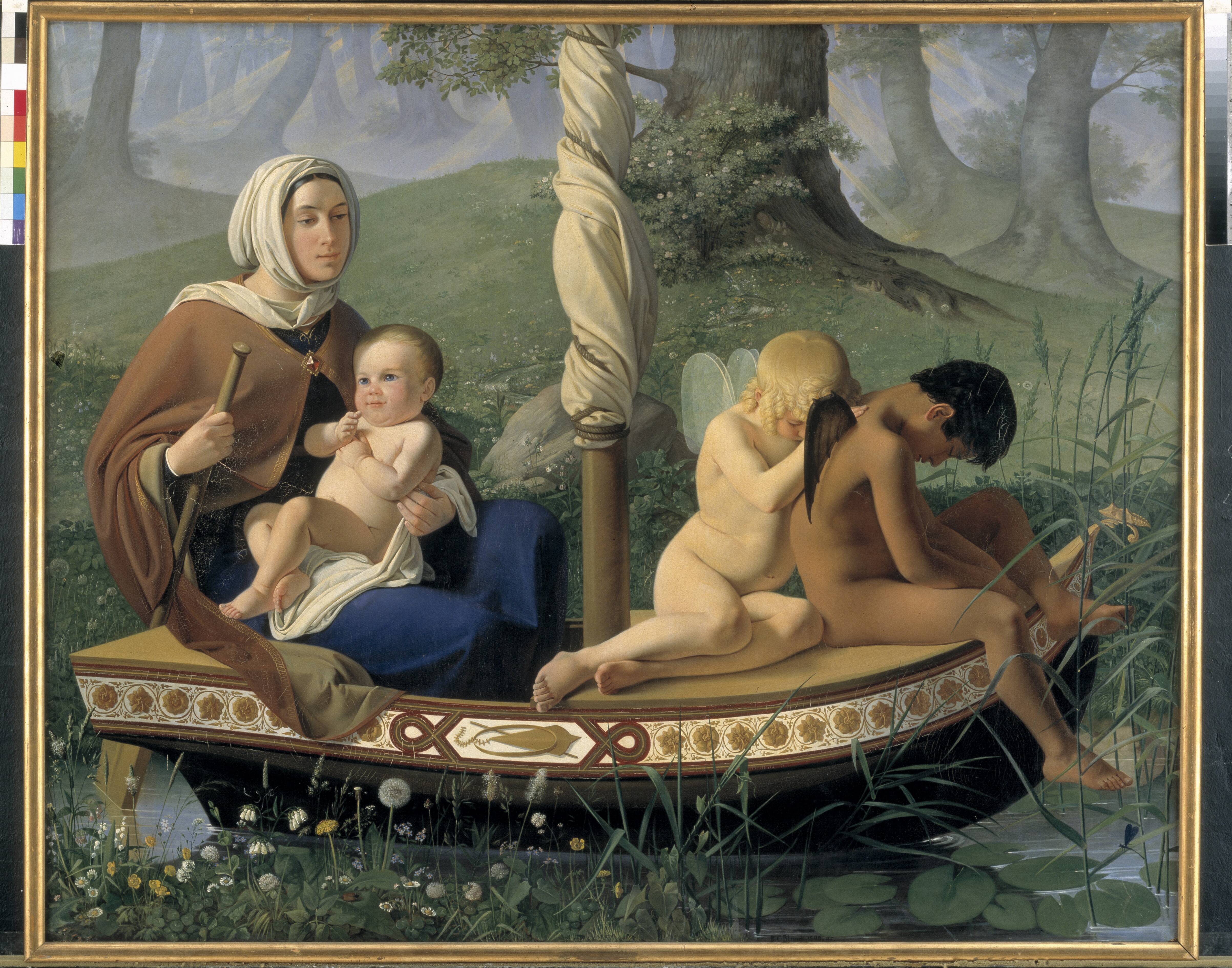 Infancy. From the series: The Four Ages of Man