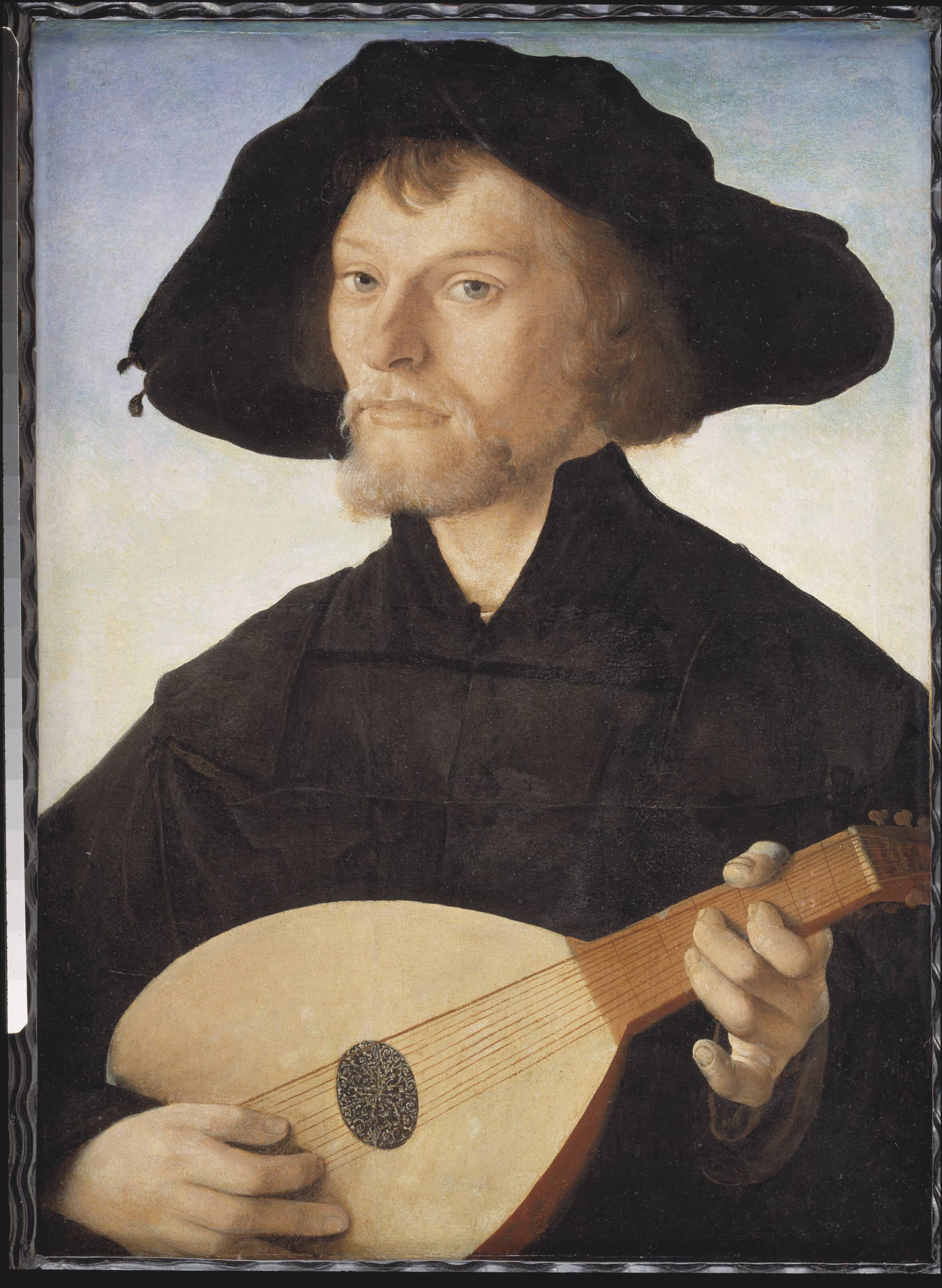 Portrait of a Lute Player