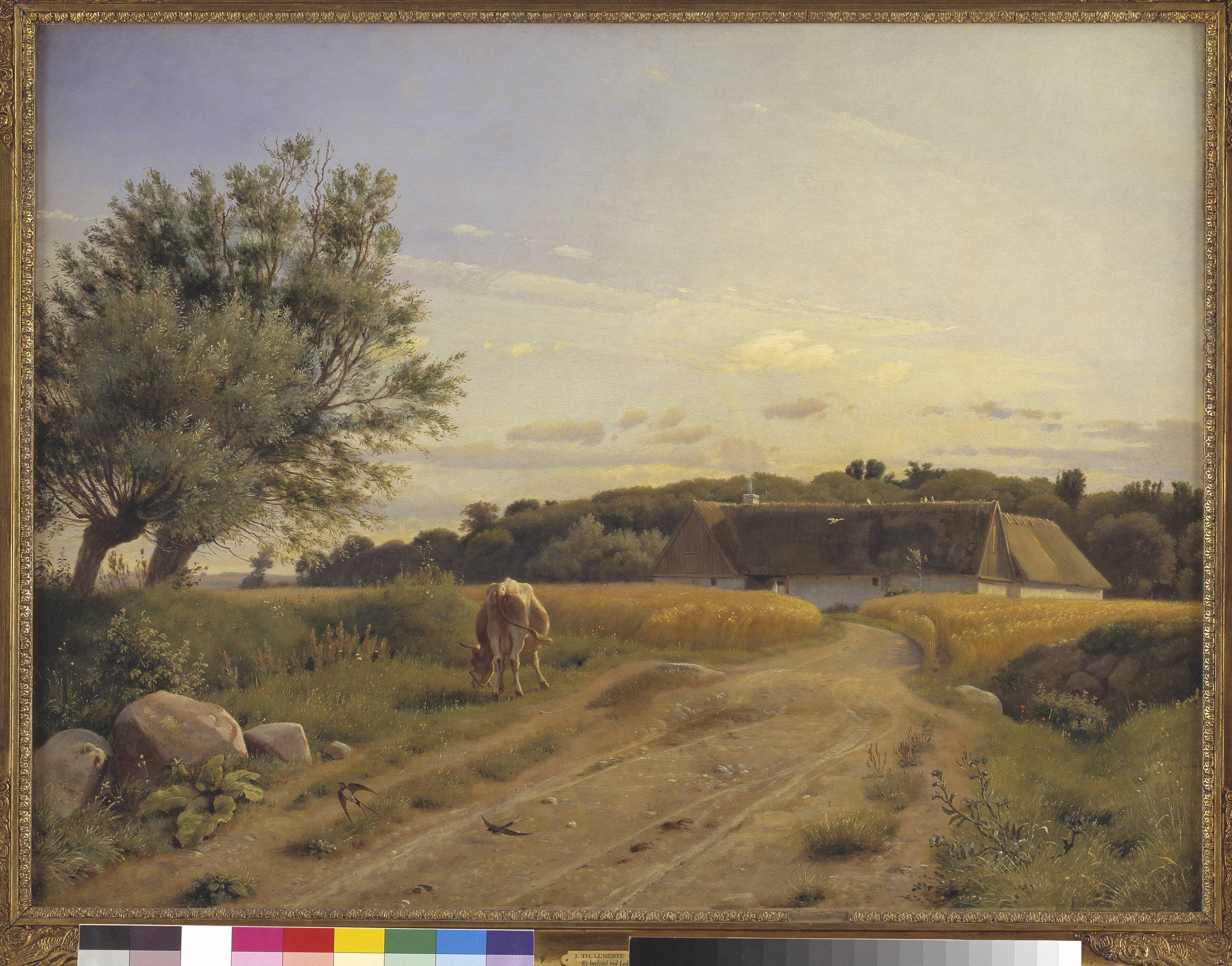 A Croft at Lodskov near Vognserup Manor, Zealand