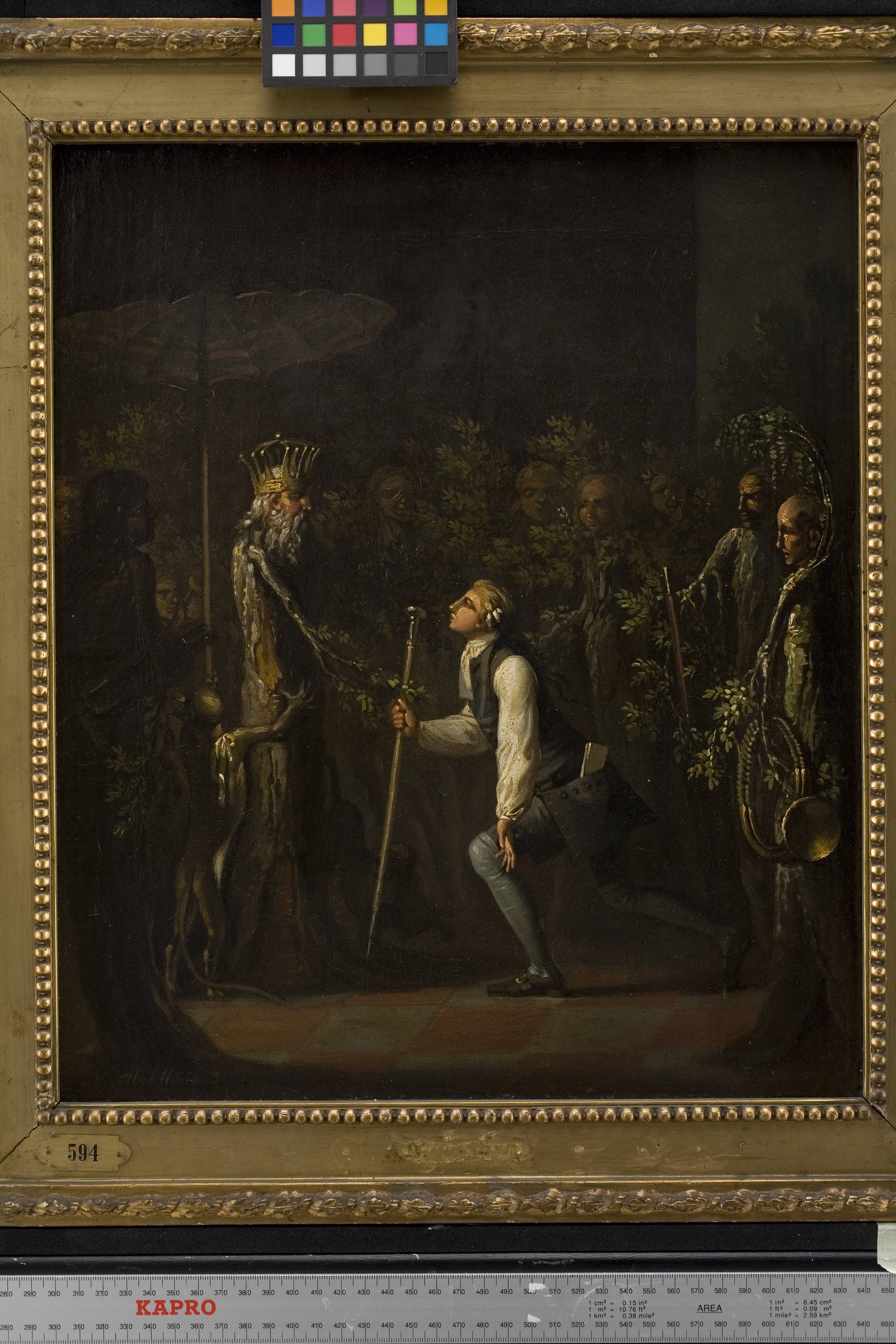The Potuans are Surprised to see Niels Klim Genuflect in front of the Wise Prince.