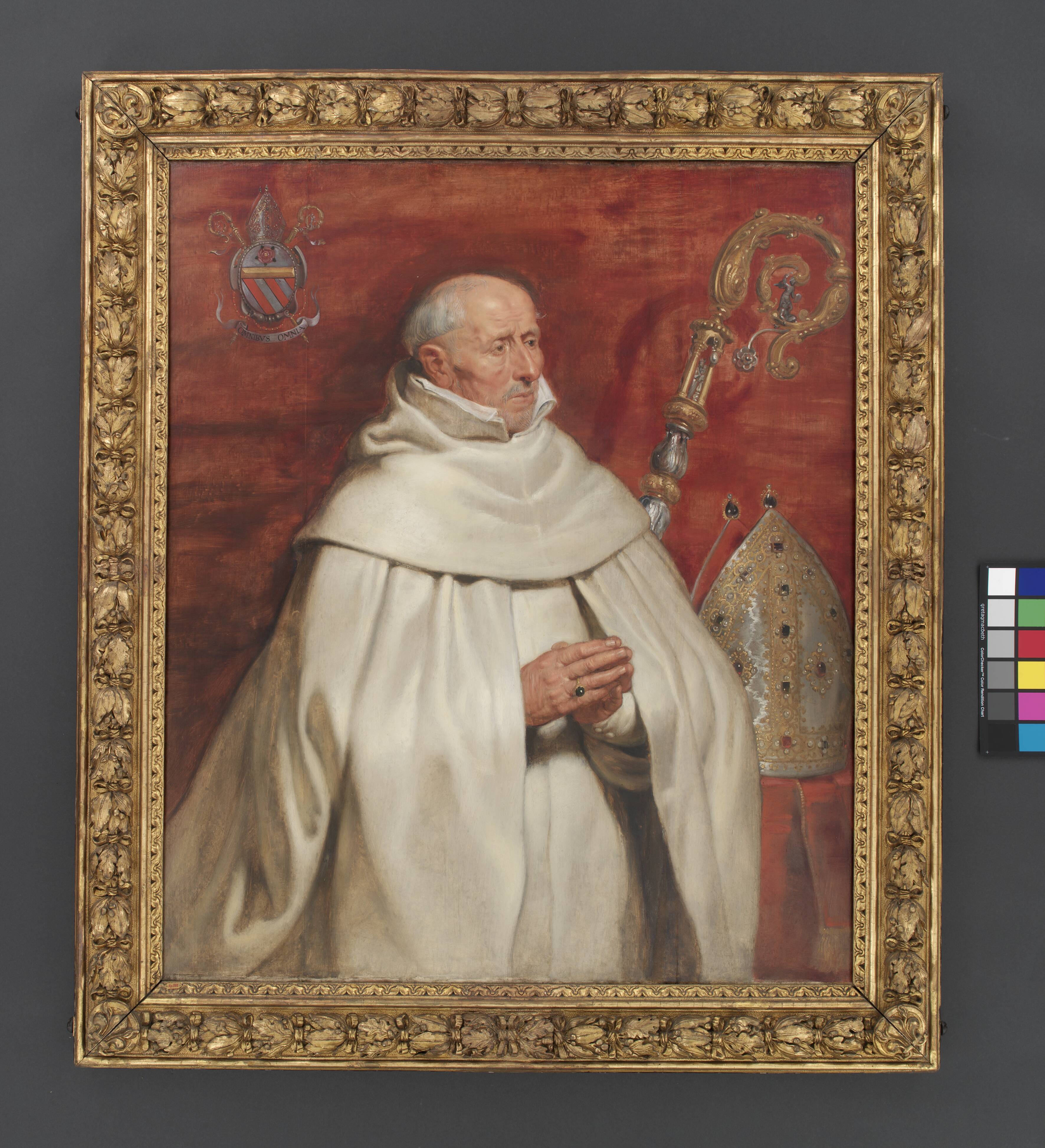 Matthaeus Yrsselius (1541-1629), Abbot of Sint-Michiel's Abbey in Antwerp
