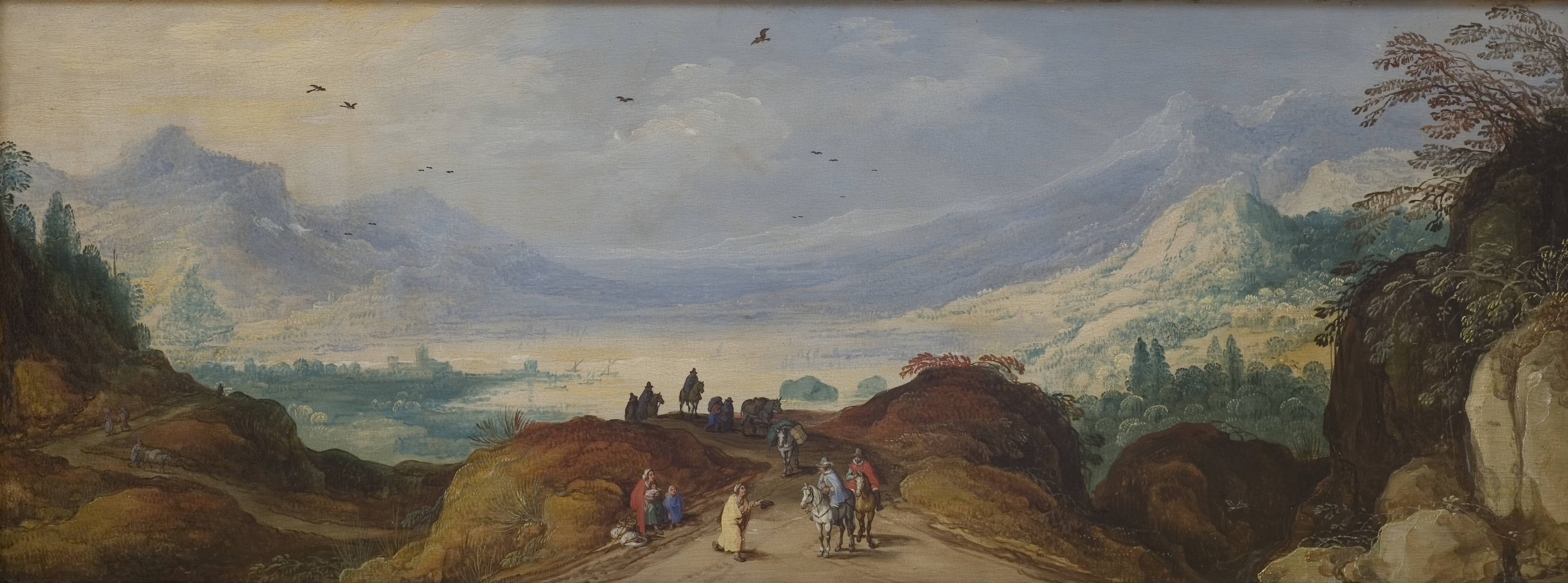 Mountain Landscape with a Lake