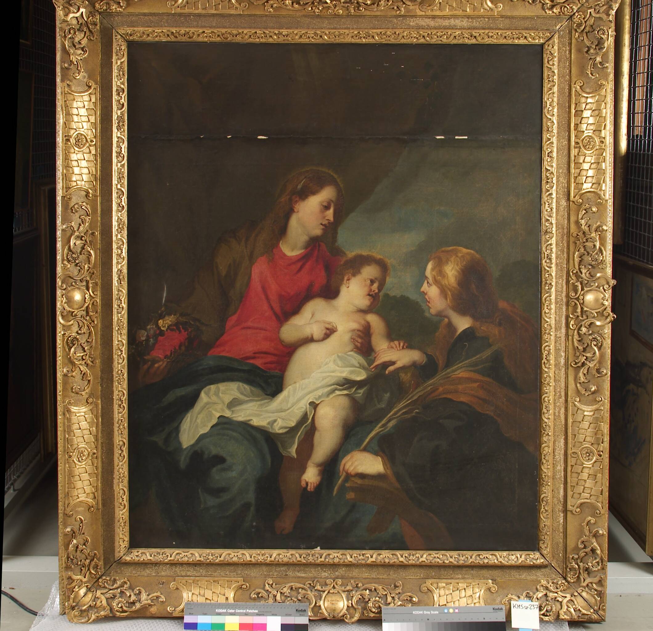 The Mystic Marriage of St Catherine of Alexandria