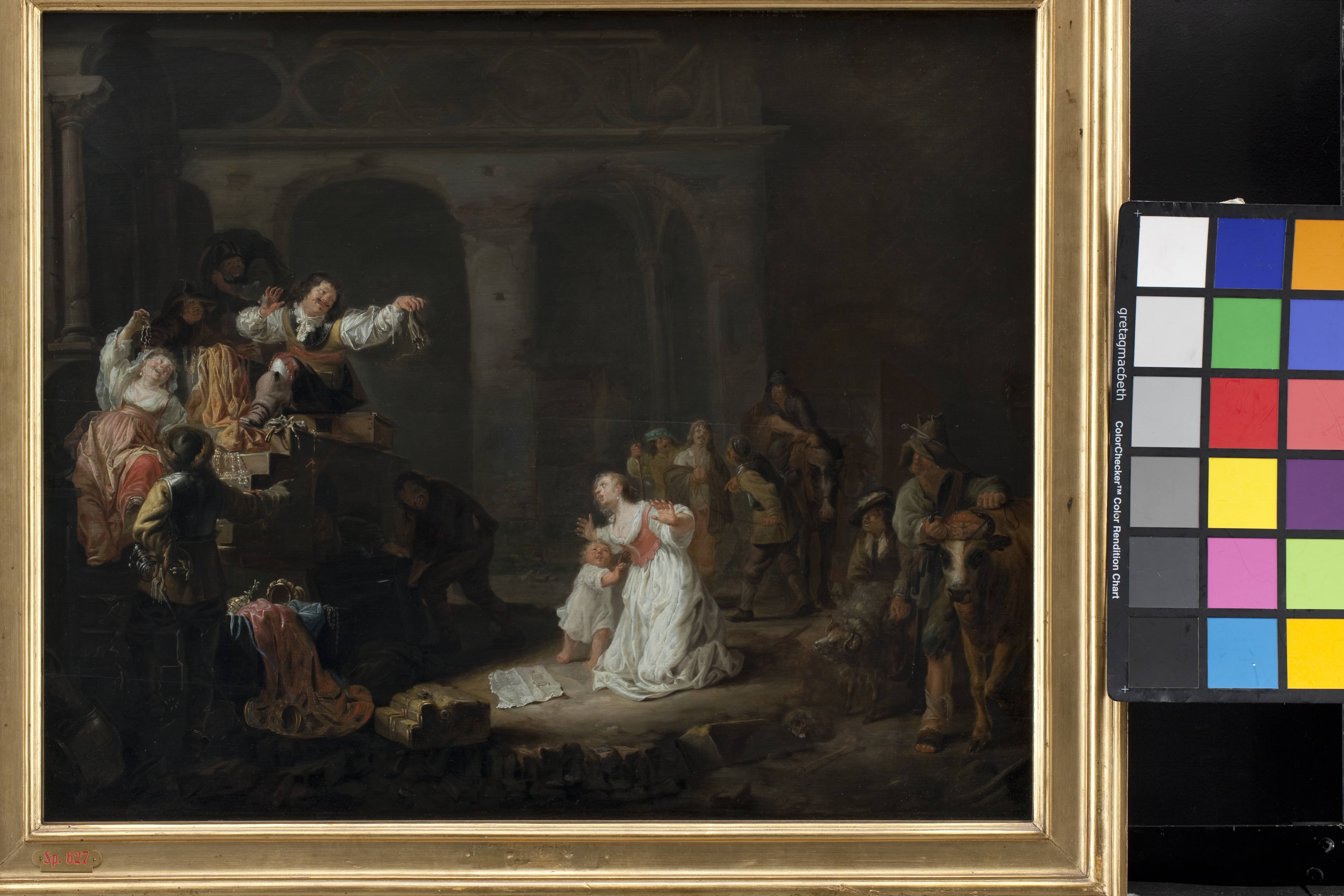 Plundering of a Manor House
