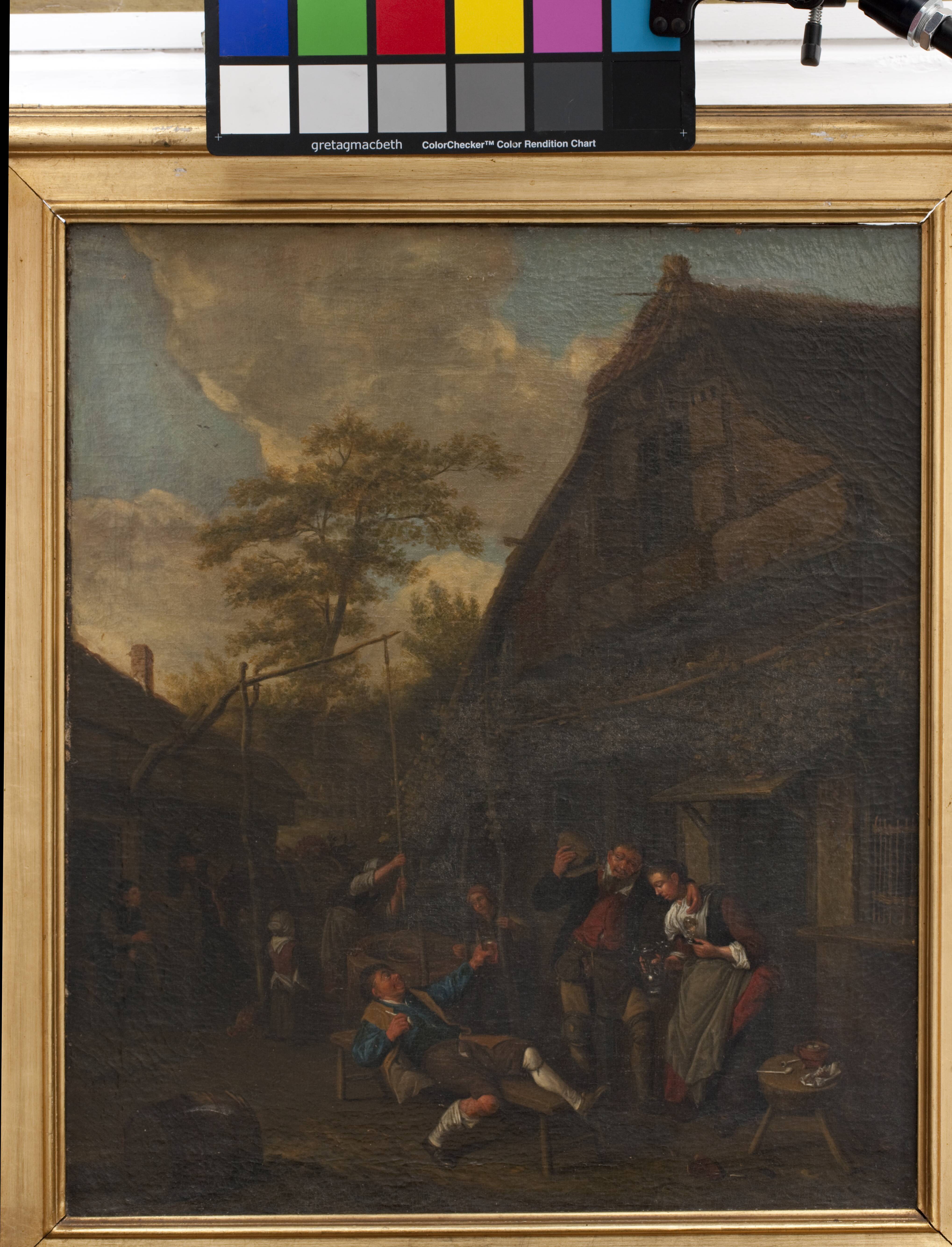 Peasants outside an Inn