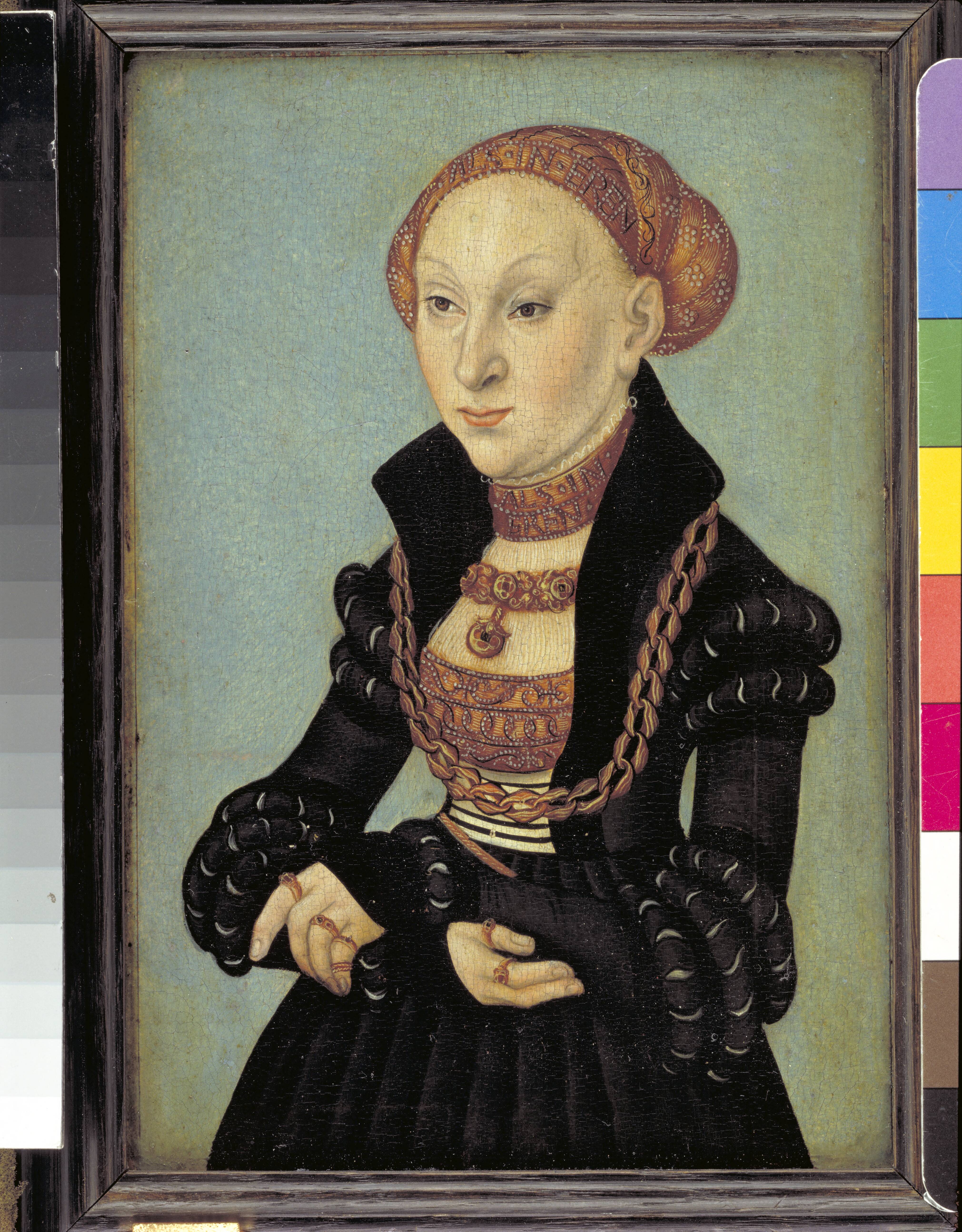 Portrait of the Electress Sibyl of Saxony (1510-1569)