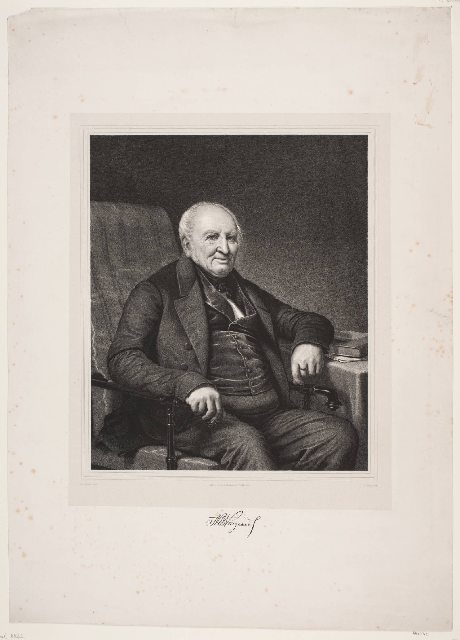 Major Johan Andreas Bruun Neergaard, Peter Henrik Gemzøe, 1811-1875