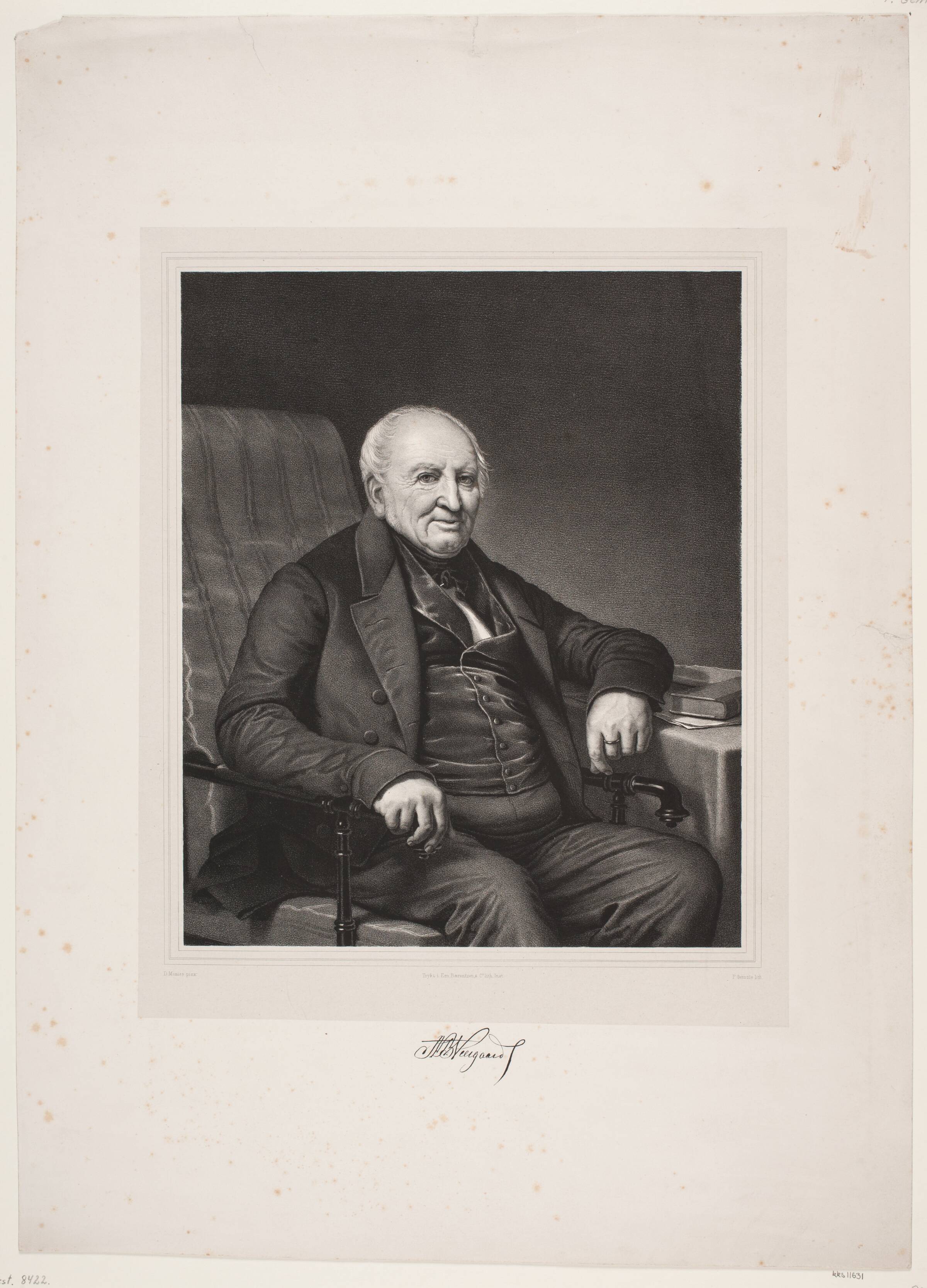Major Johan Andreas Bruun Neergaard, Peter Henrik Gemzøe, 1811-1875