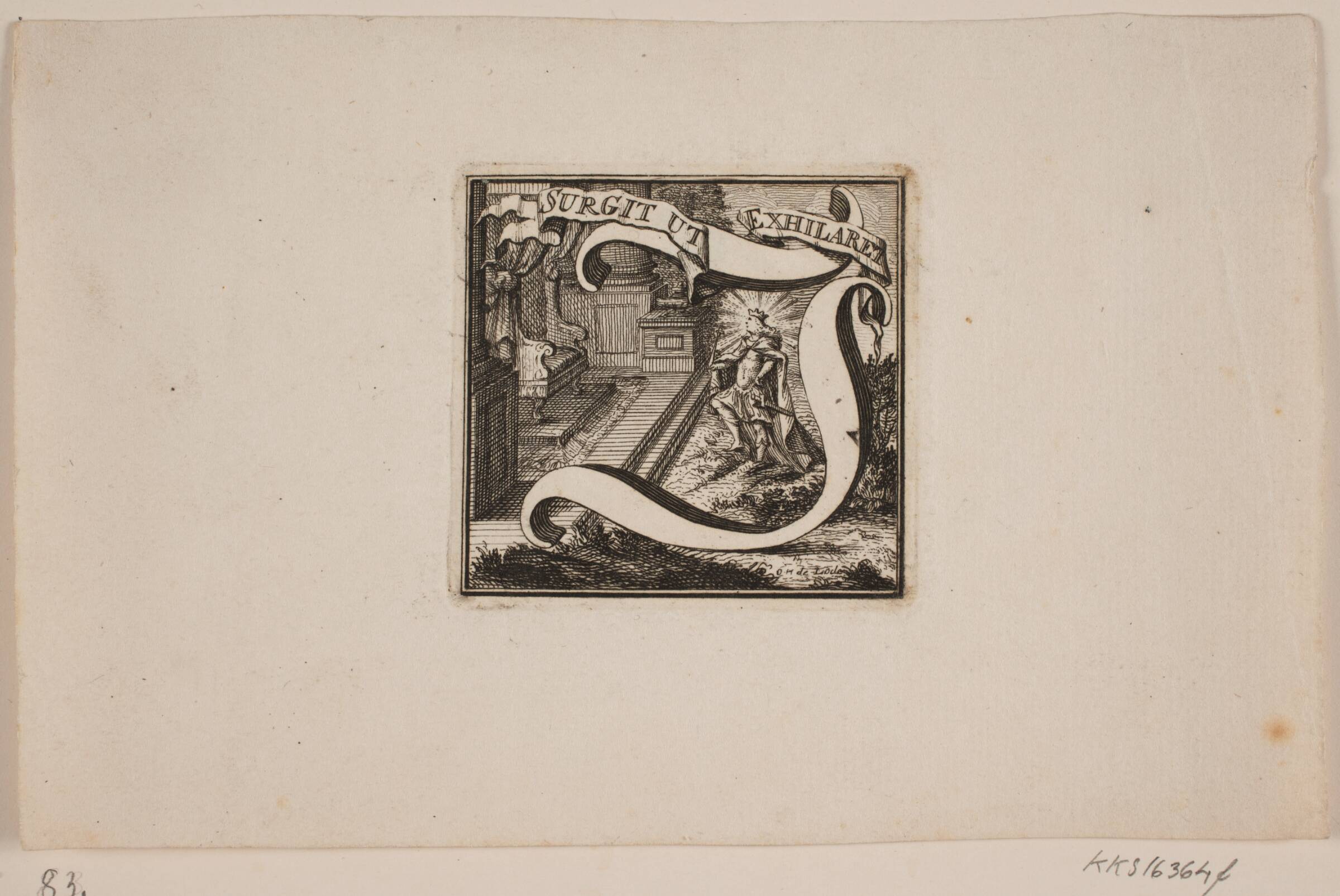 Initial til Frederik IV's Salvingsakt, Odvardt Helmoldt de Lode, 1749