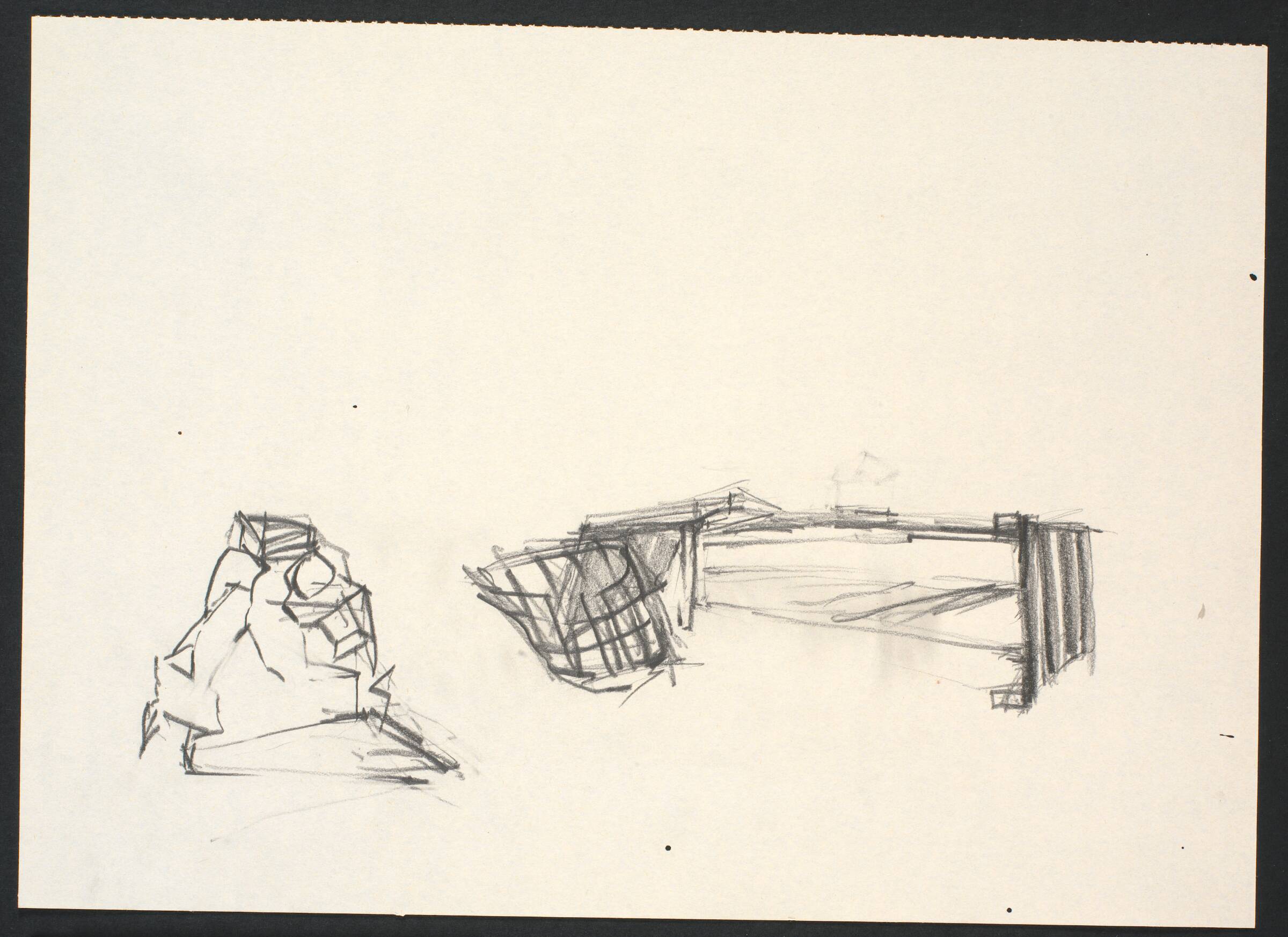 Tegning, Lone Høyer Hansen, 1983
