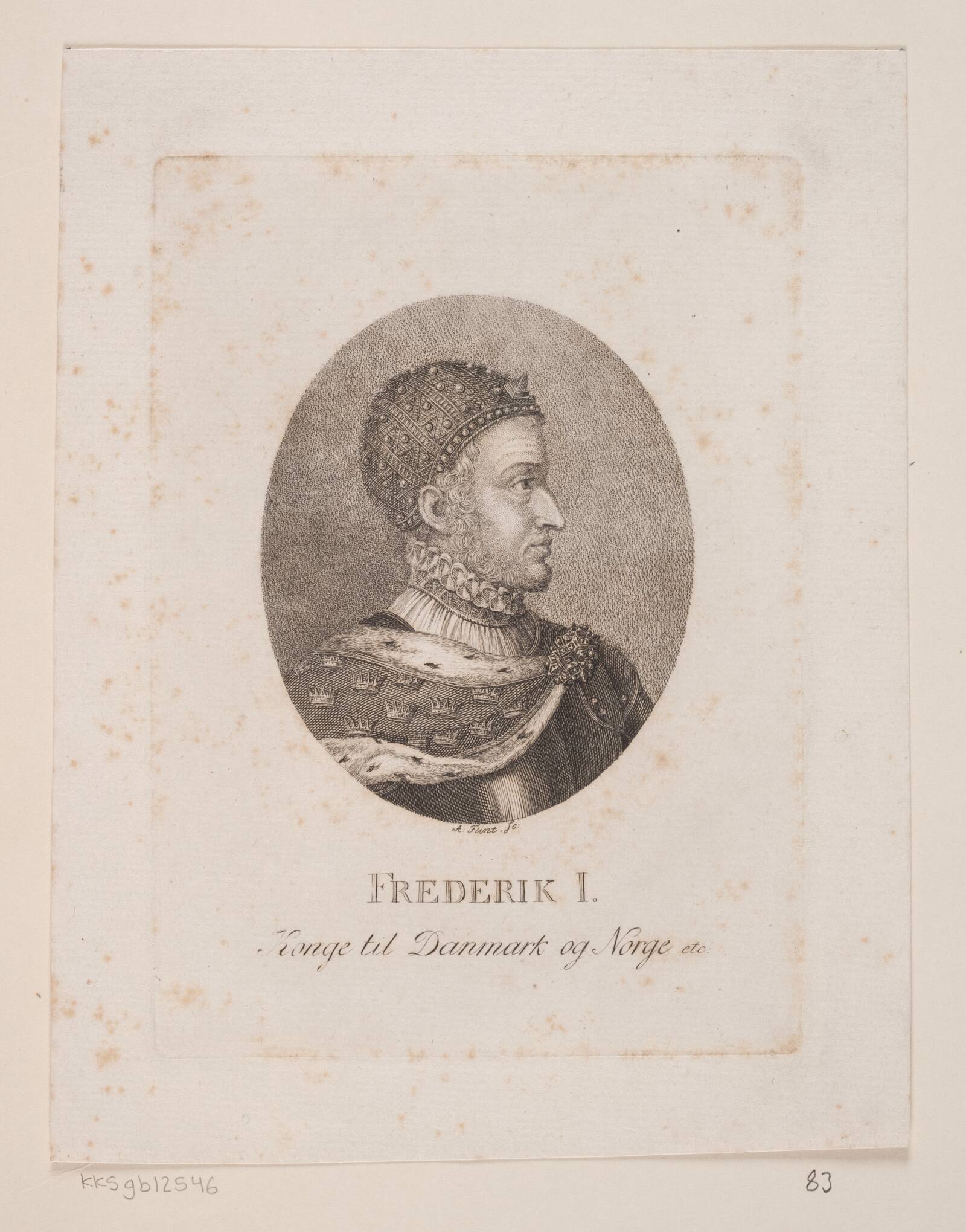 Frederik I, Andreas Flint, 1767-1824