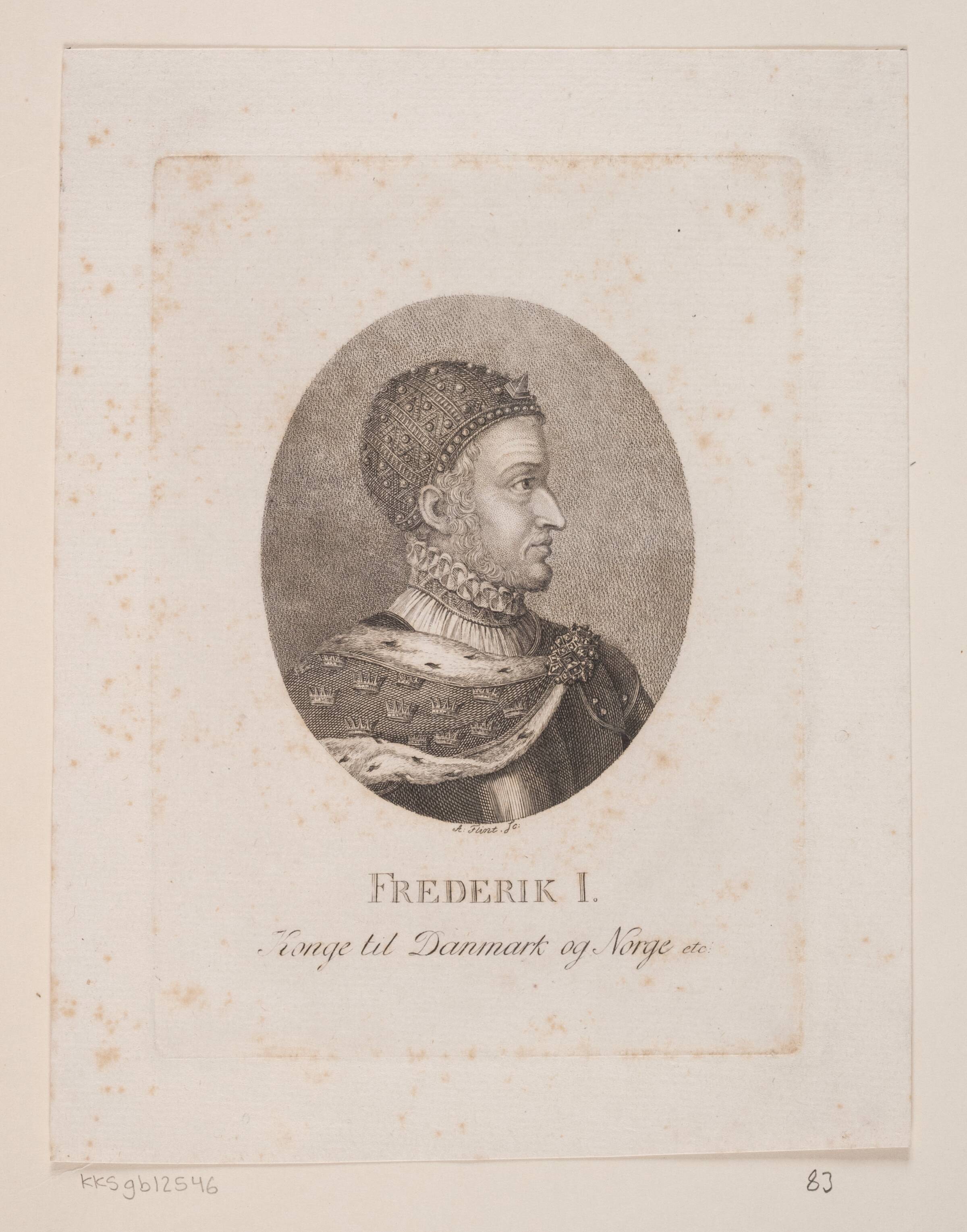 Frederik I, Andreas Flint, 1767-1824
