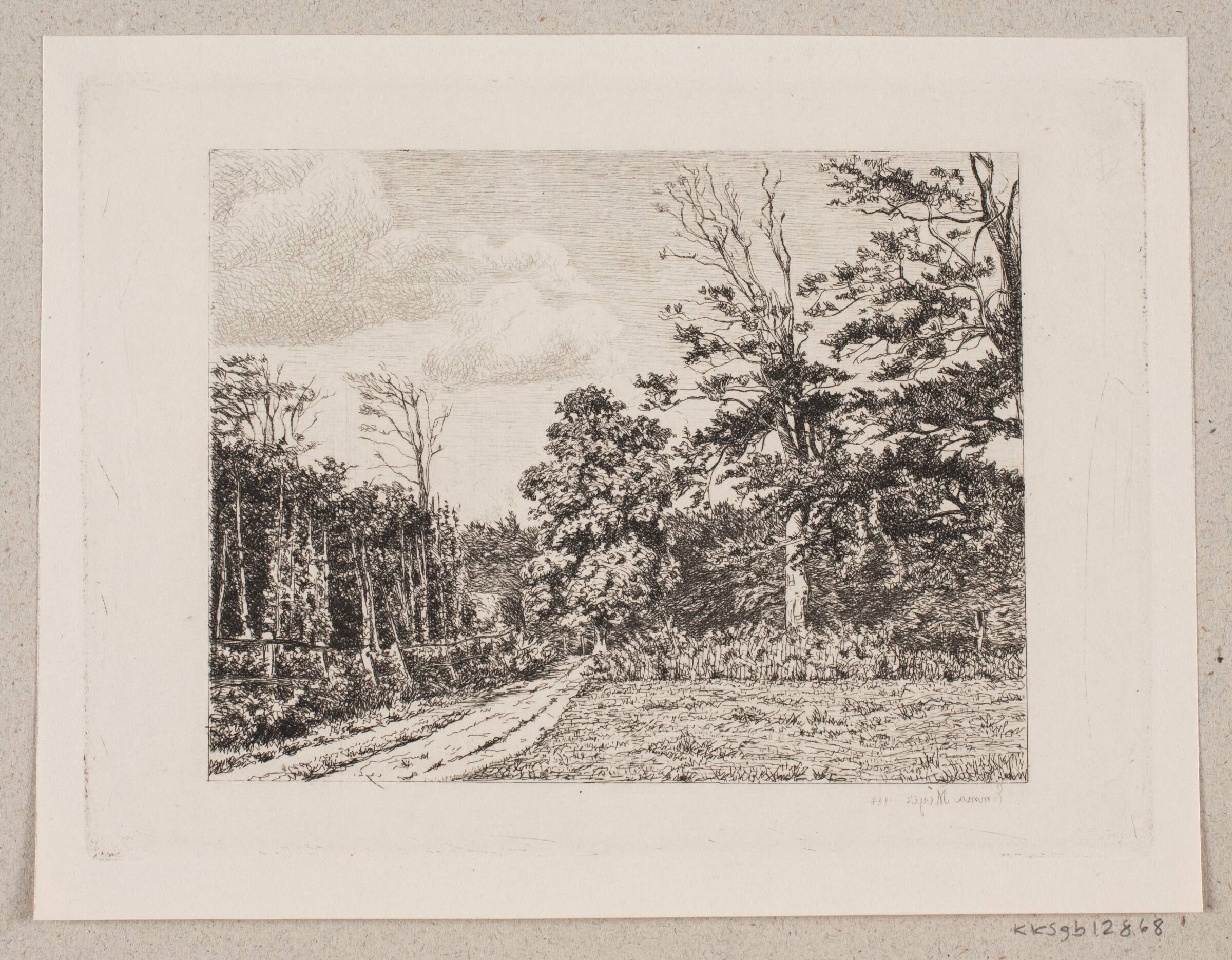 Skovparti, Emma Meyer, 1884