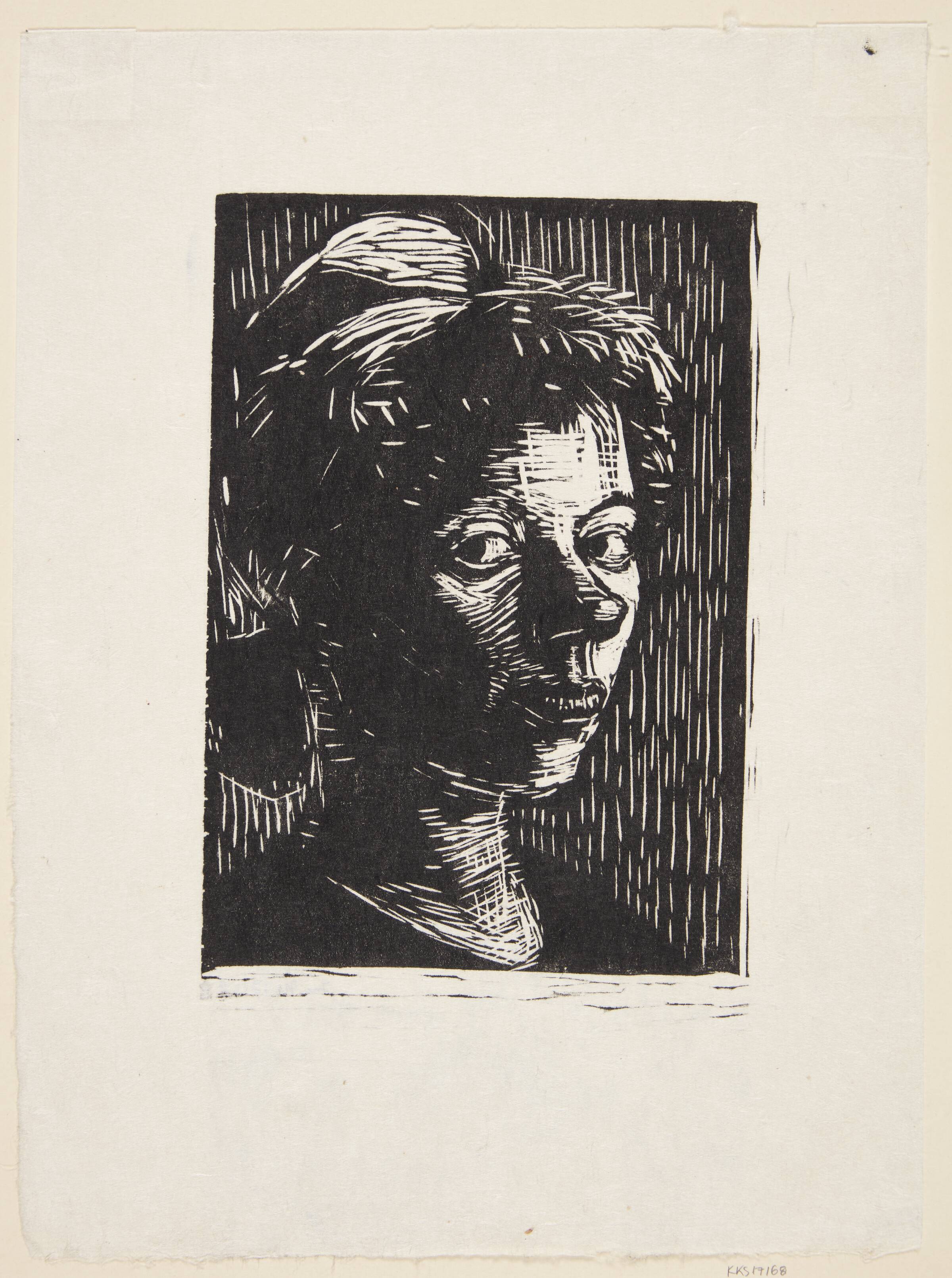 Selvportræt, Jane Muus, 1945