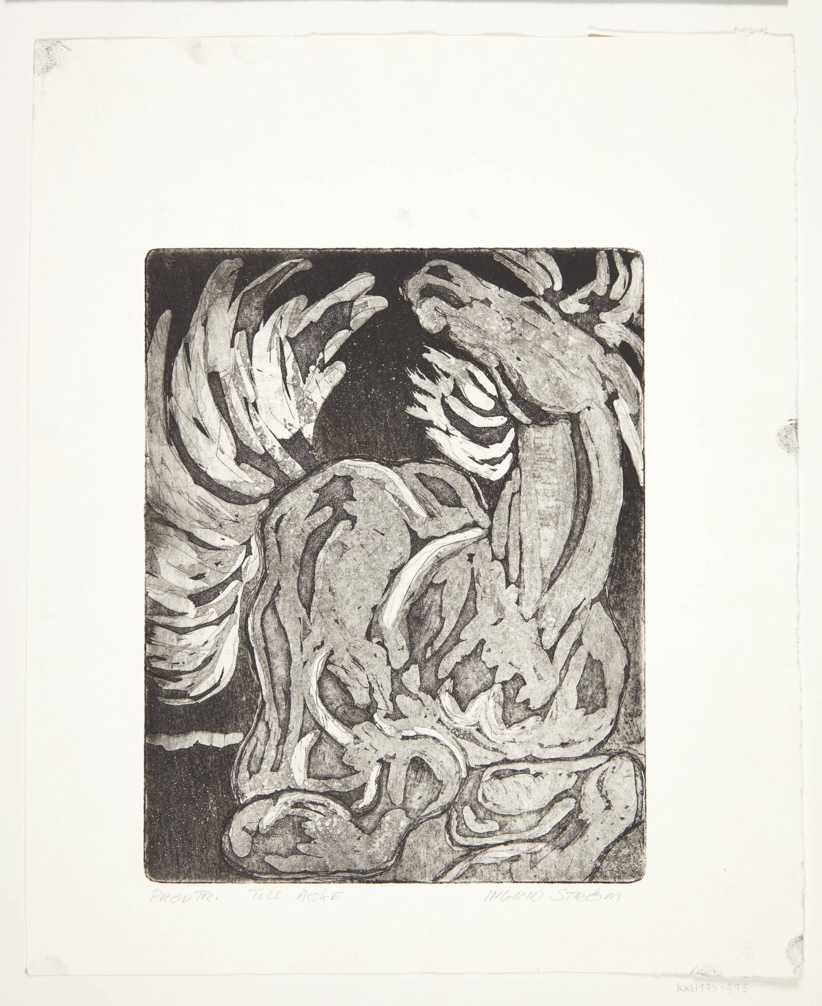 "Livsbejakelse", Ingrid Ström, 1975