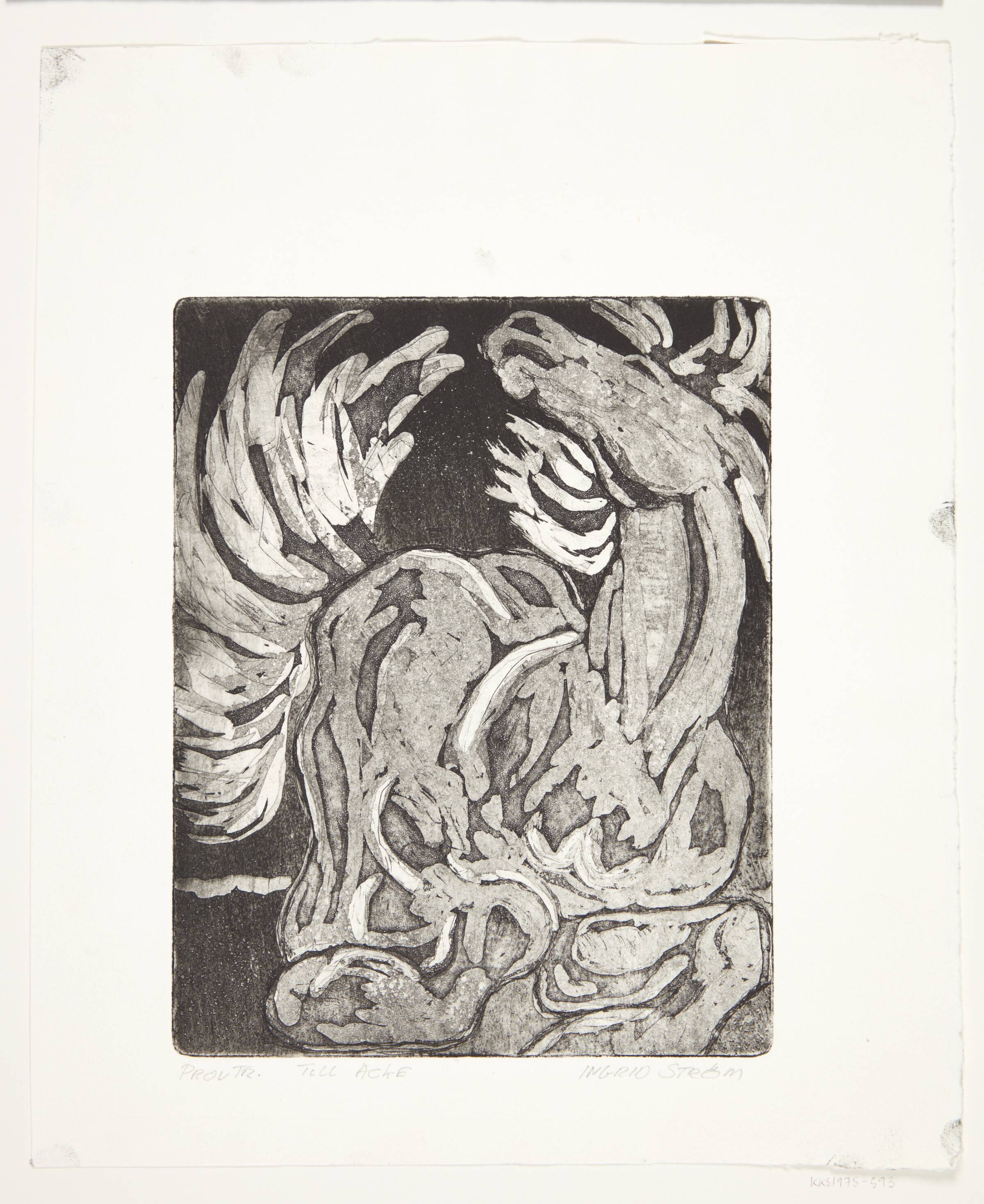 "Livsbejakelse", Ingrid Ström, 1975