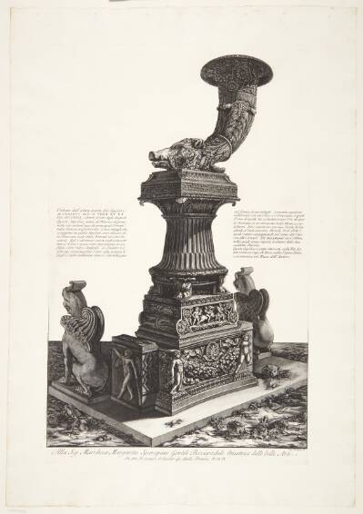 Samme gravmonument som i forrige blad, set fra en anden vinkel