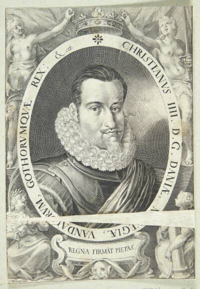 Portræt af Christian IV