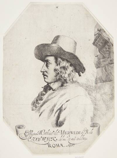 Portræt af Mathias de Merwede