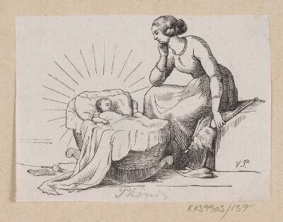 Illustration til "Fugl Phønix" i H.C. Andersen, "Eventyr og Historier", Bind 2