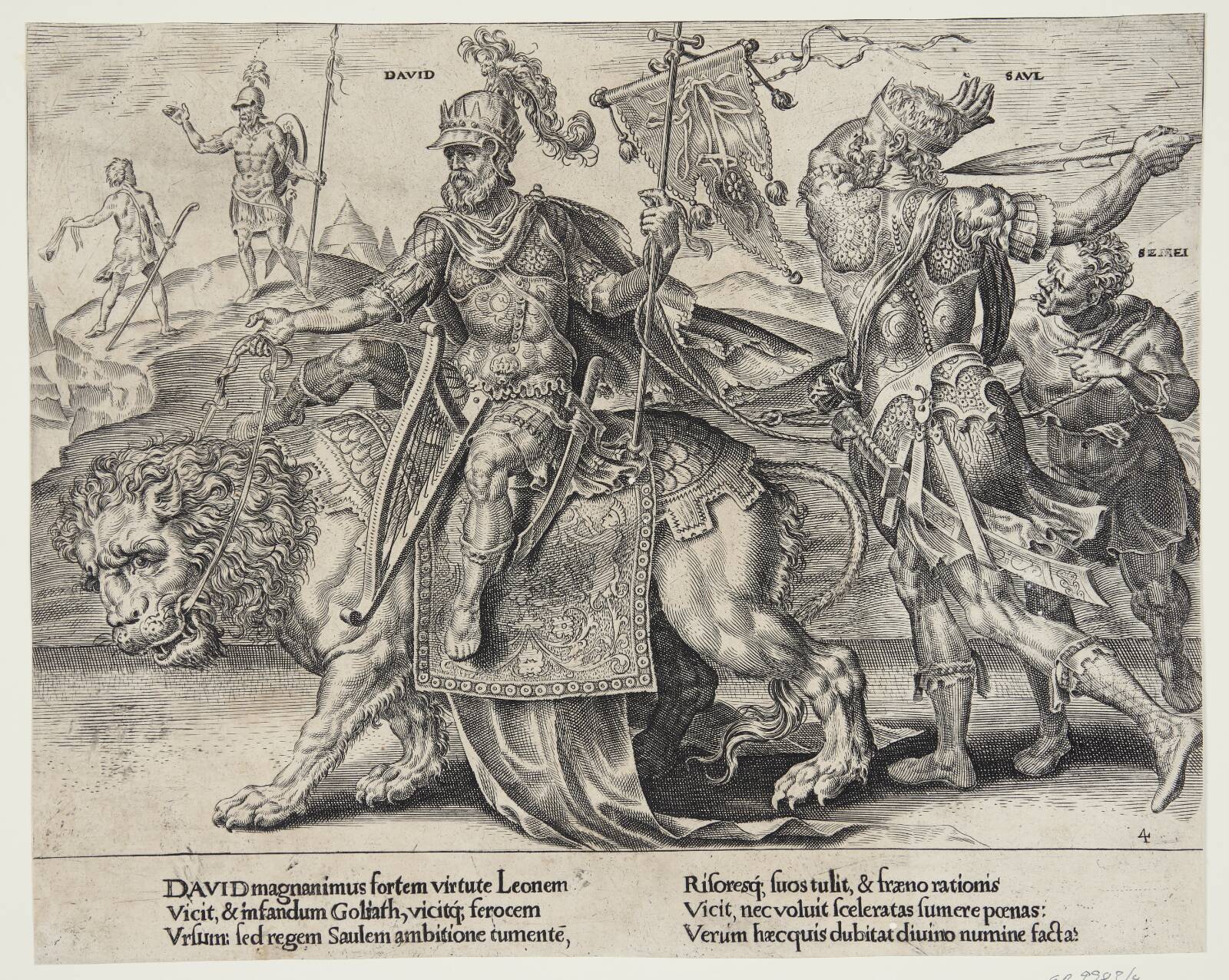Davids triumf, Dirk Volkertsz. Coornhert, 1559