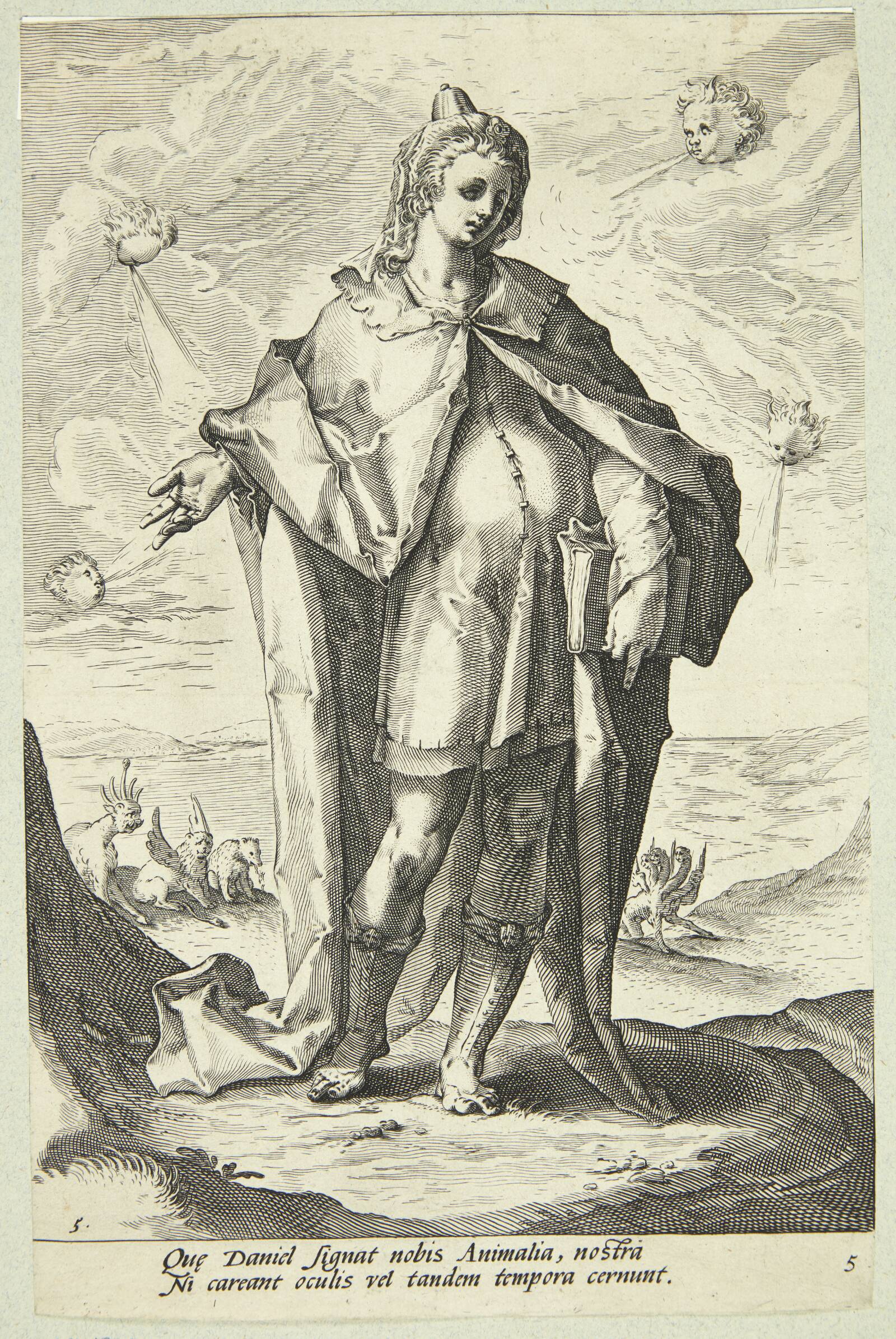 Daniel, Jacob Matham, 1589