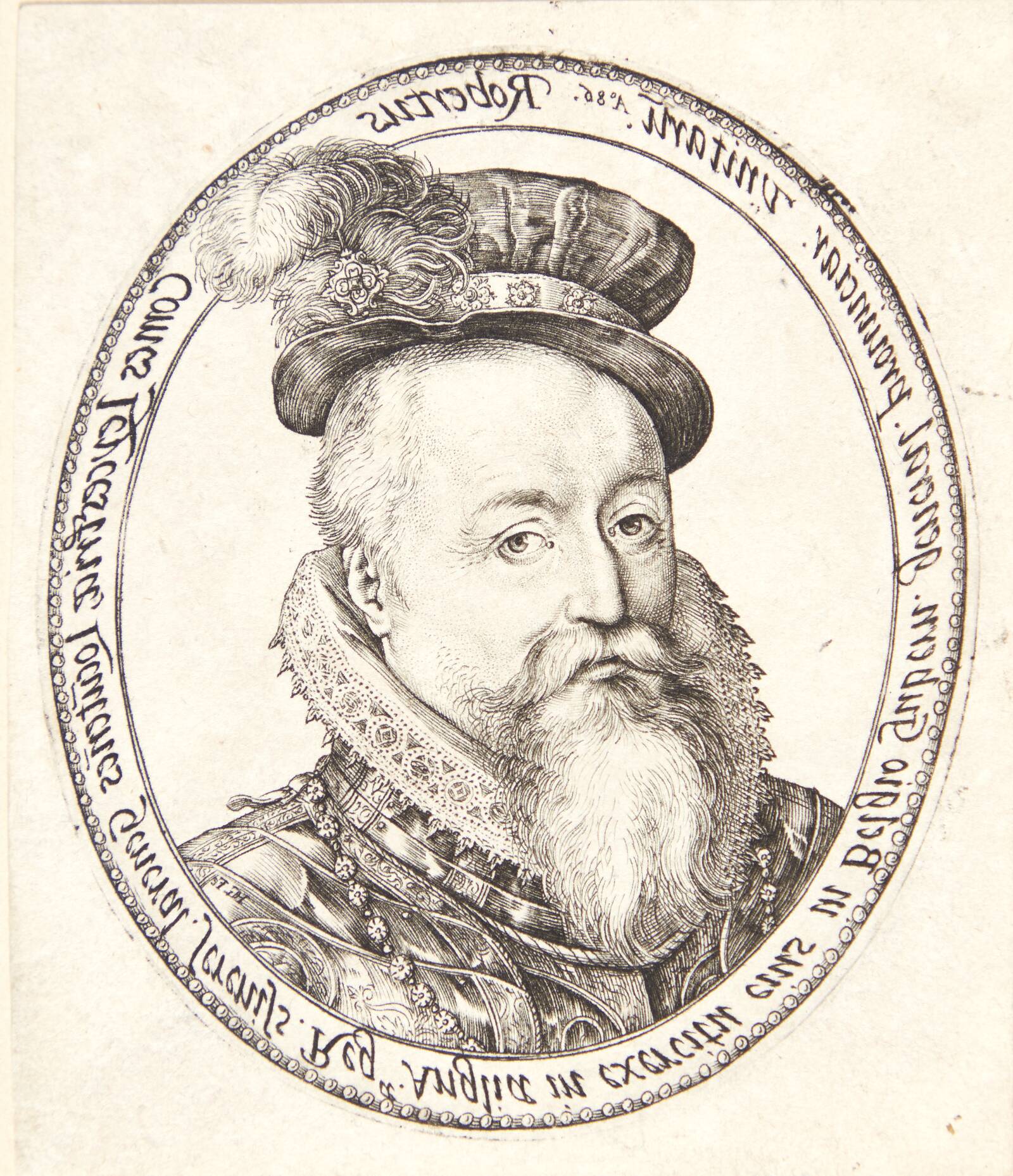 Robert Dudley Leicester, Hendrick Goltzius, 1586