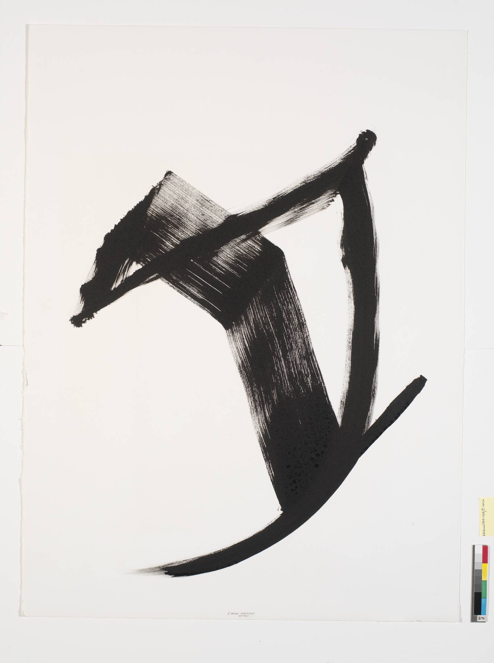 Tuschpenseltegn, Richard Mortensen, 1987