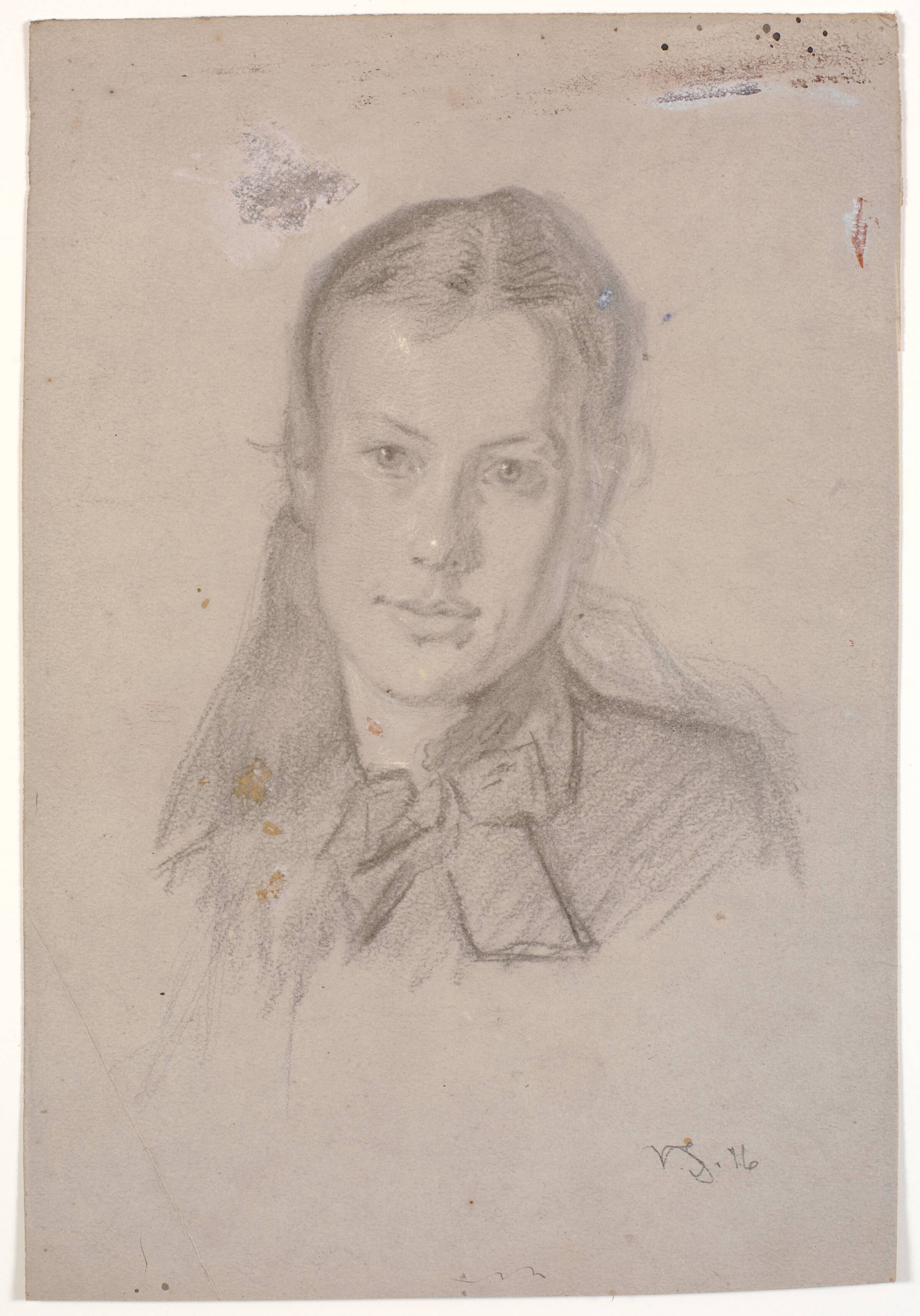 Portræt af Martha Møller (g.m. Viggo Johansen 1880), Viggo Johansen, 1876