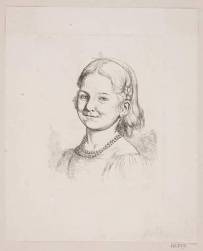 Albertine Feilberg som ung