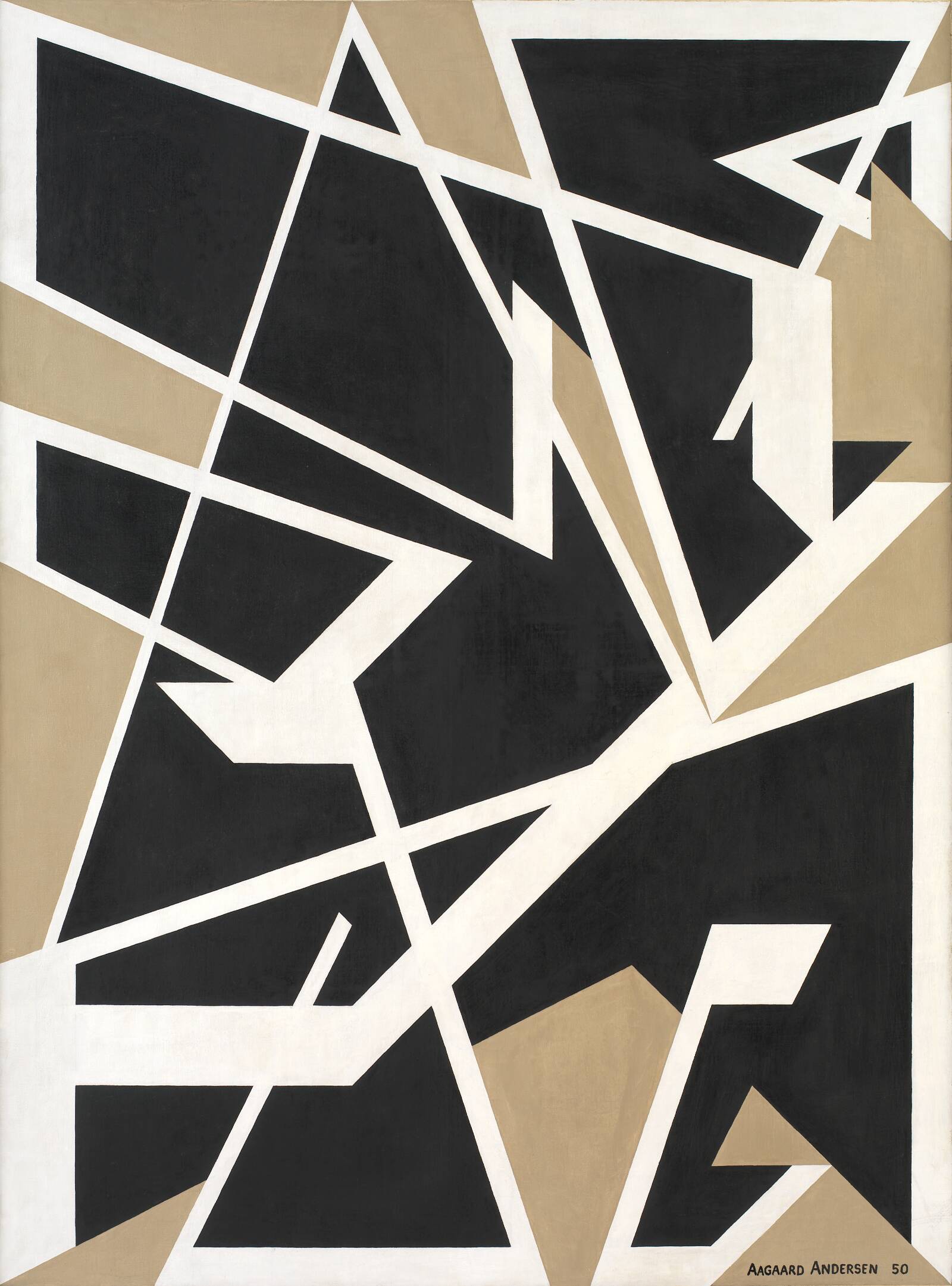 Hældningskoefficient 1:2:3, Gunnar Aagaard Andersen, 1950