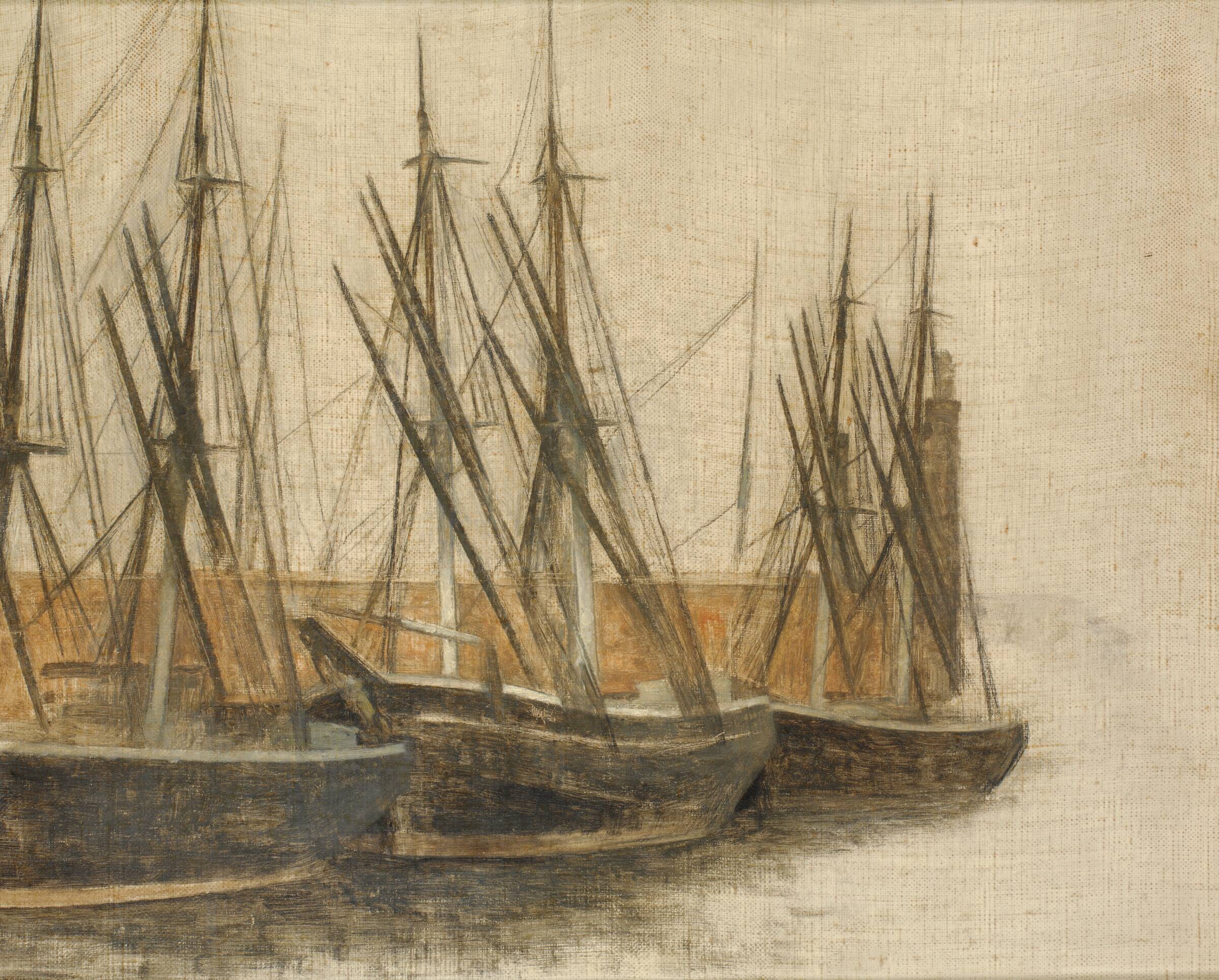 Fra Christianshavns Kanal, Vilhelm Hammershøi, 1905