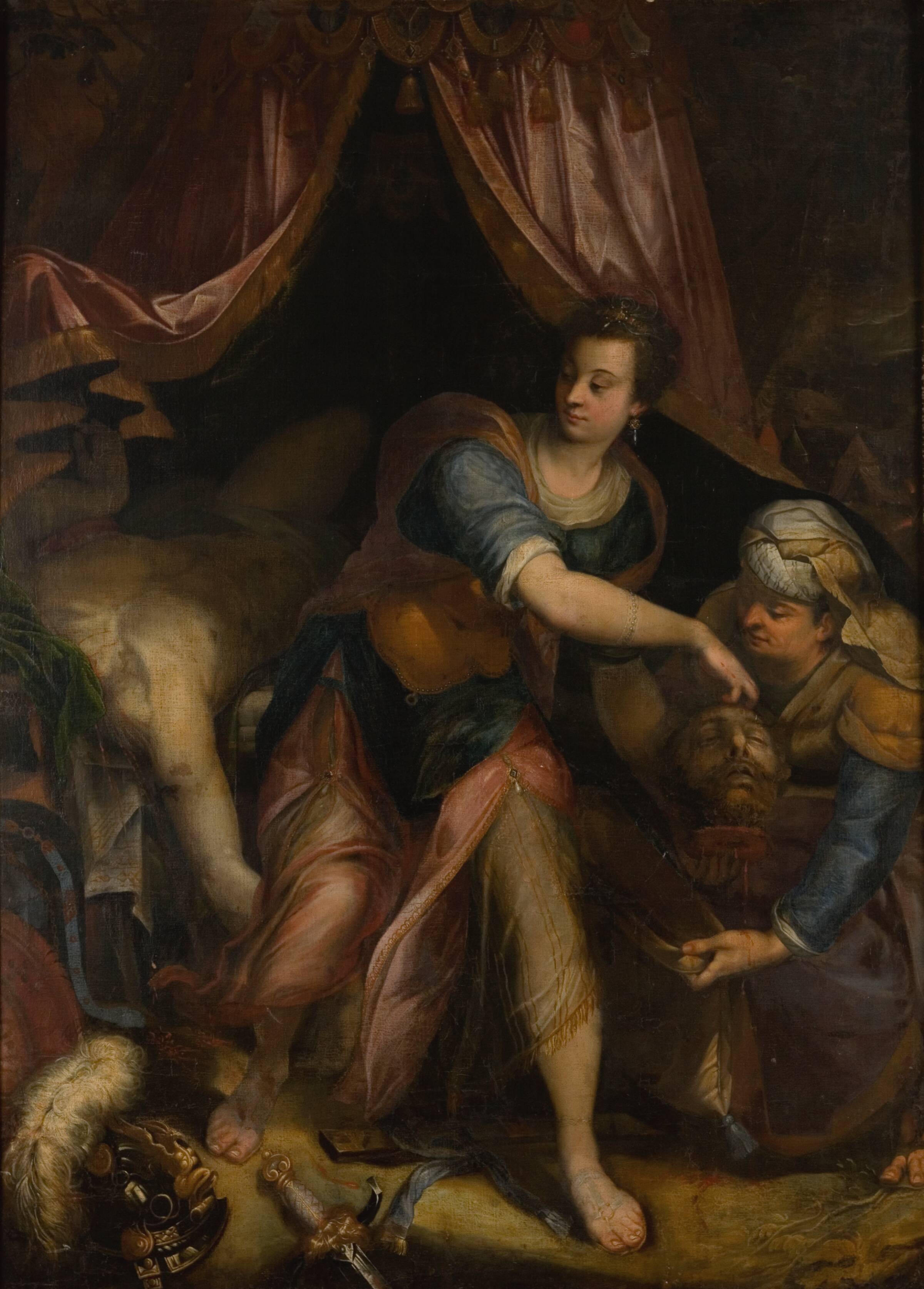 Judith med Holofernes hoved, Denys Calvaert, 1540-1619