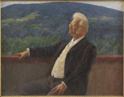 Portræt af Bjørnstjerne Bjørnson